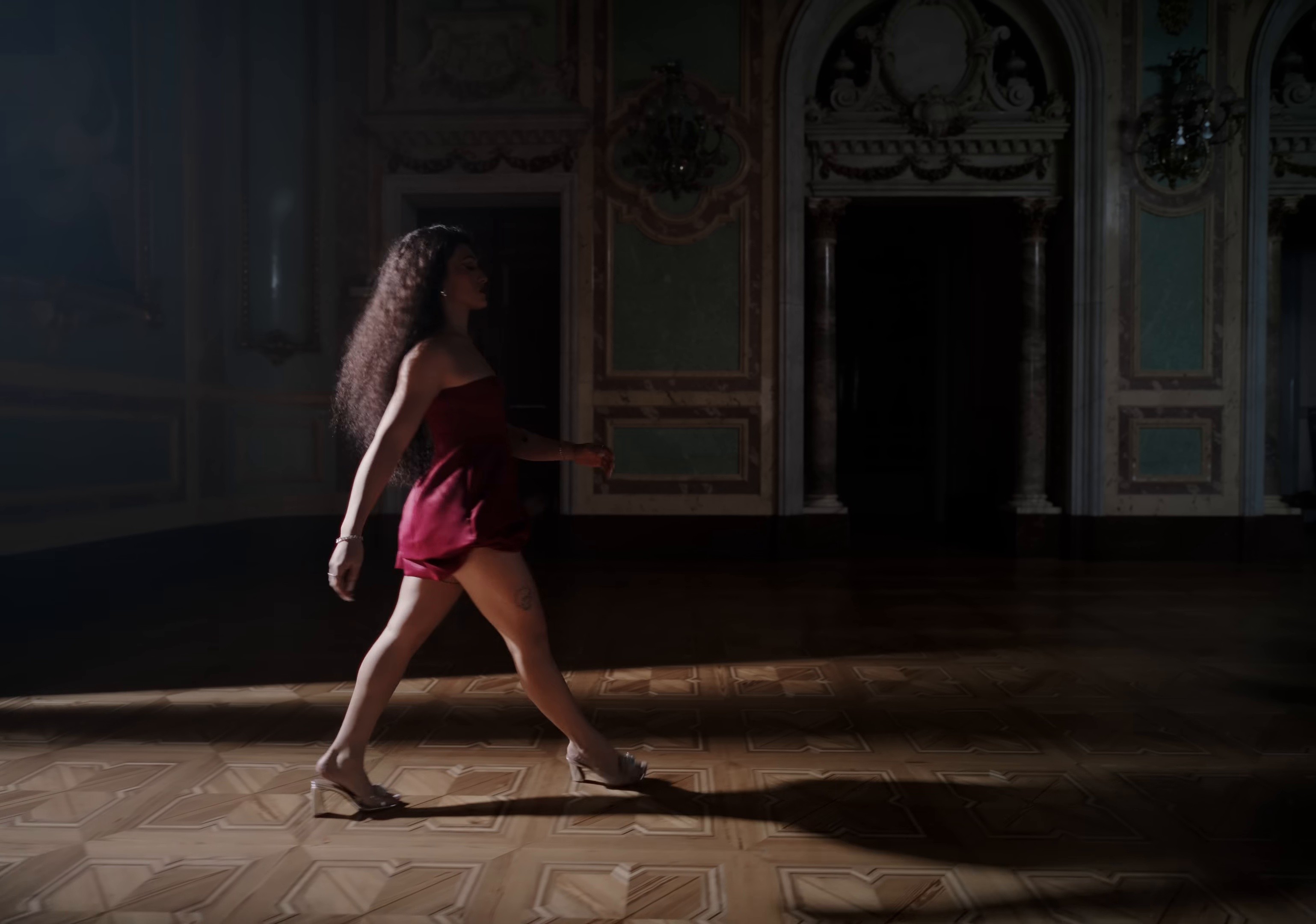 LA REINA (REMIX) (2025) —  shot,  lighting