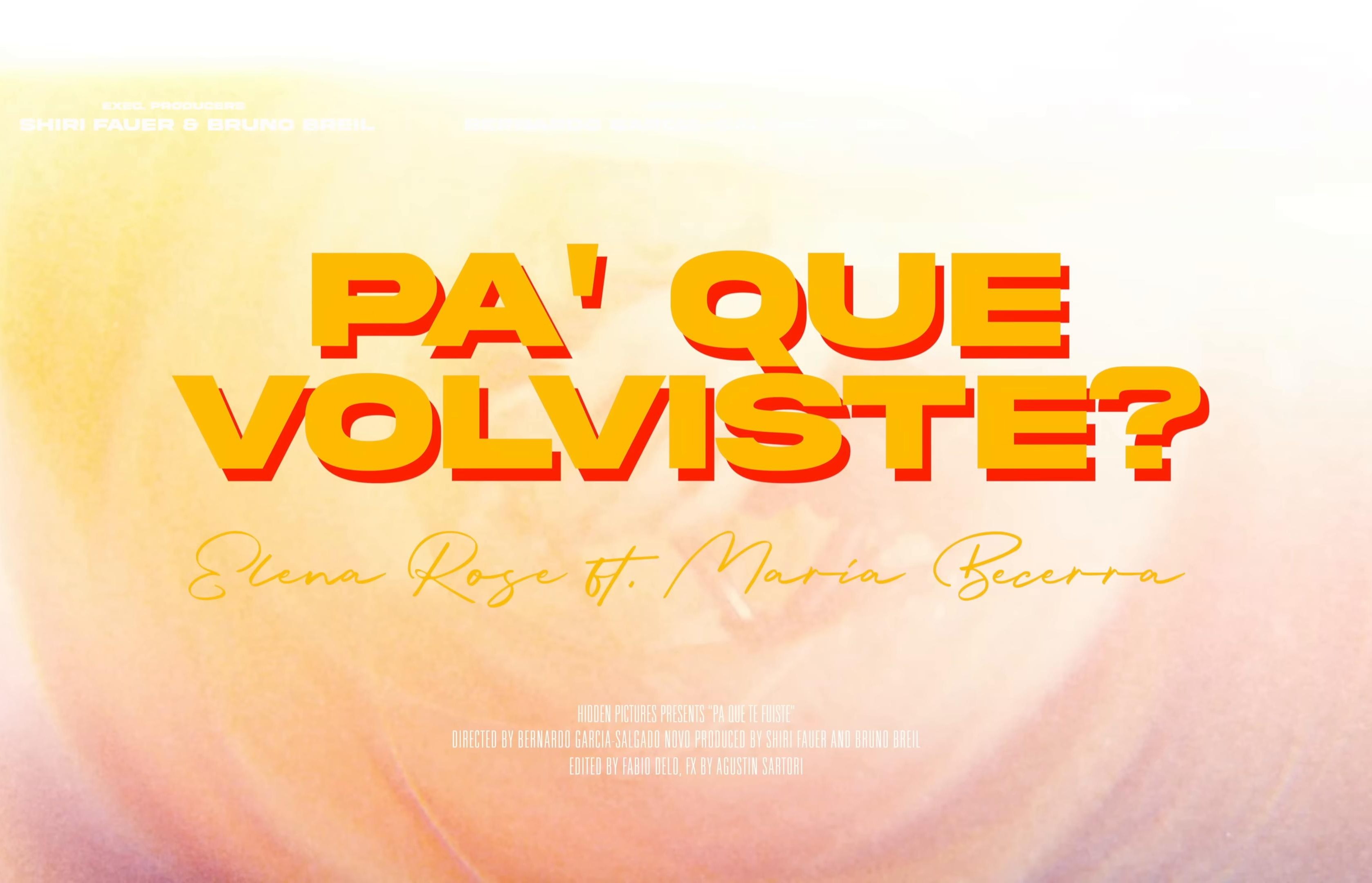 Pa' Qué Volviste? (2024) —  shot,  lighting