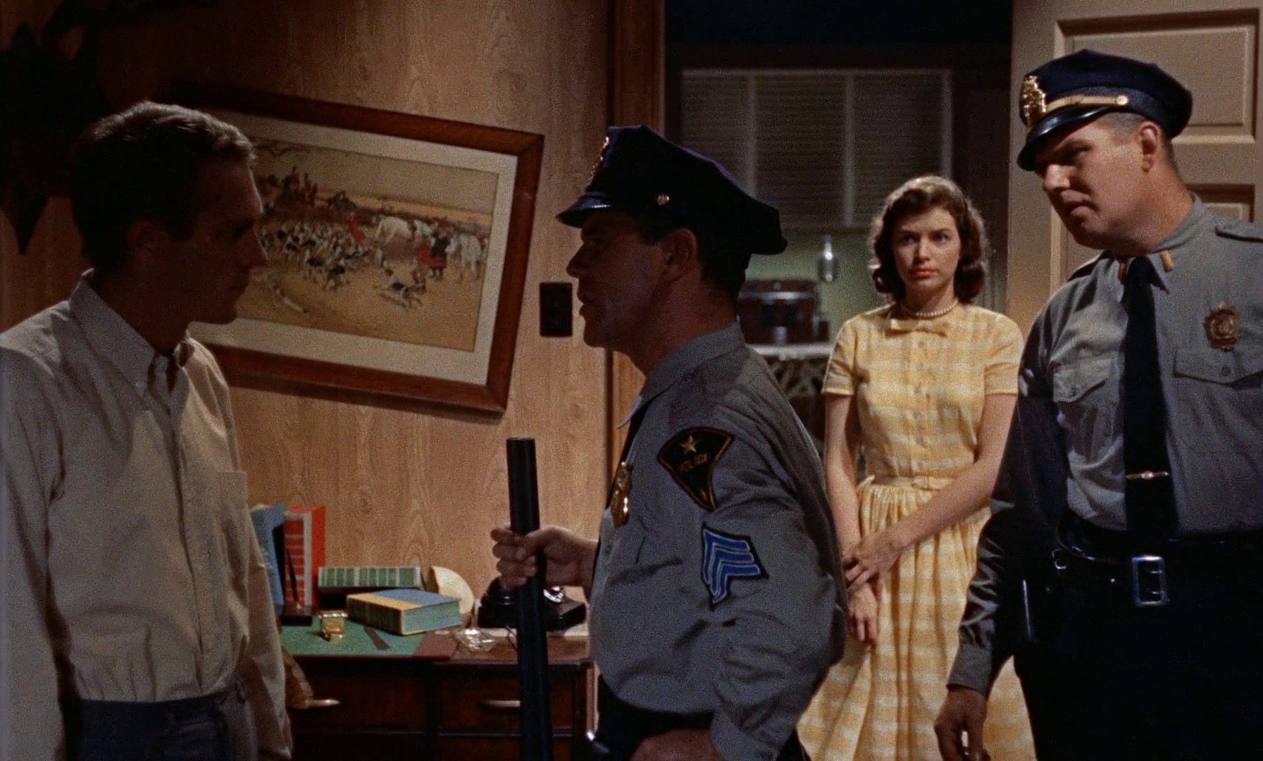 The Blob (1958) —  shot,  lighting