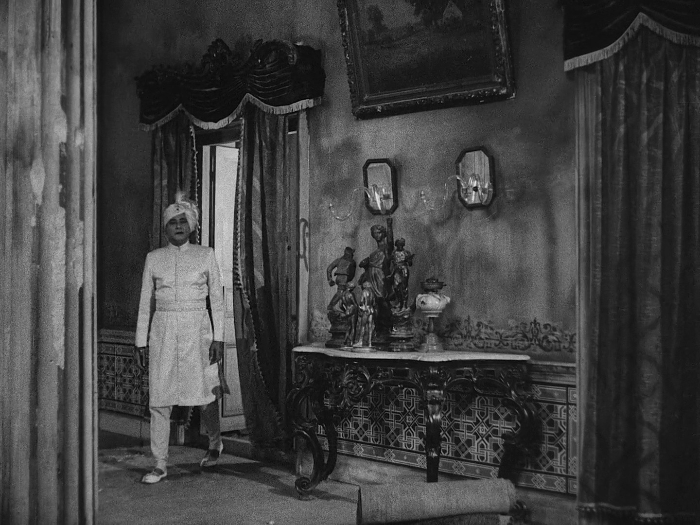 The Music Room (1958) —  shot,  lighting