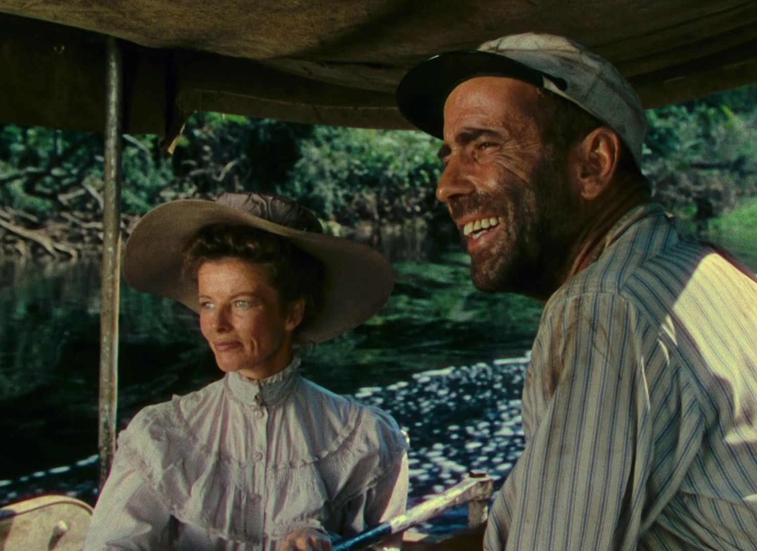 The African Queen (1952) —  shot,  lighting