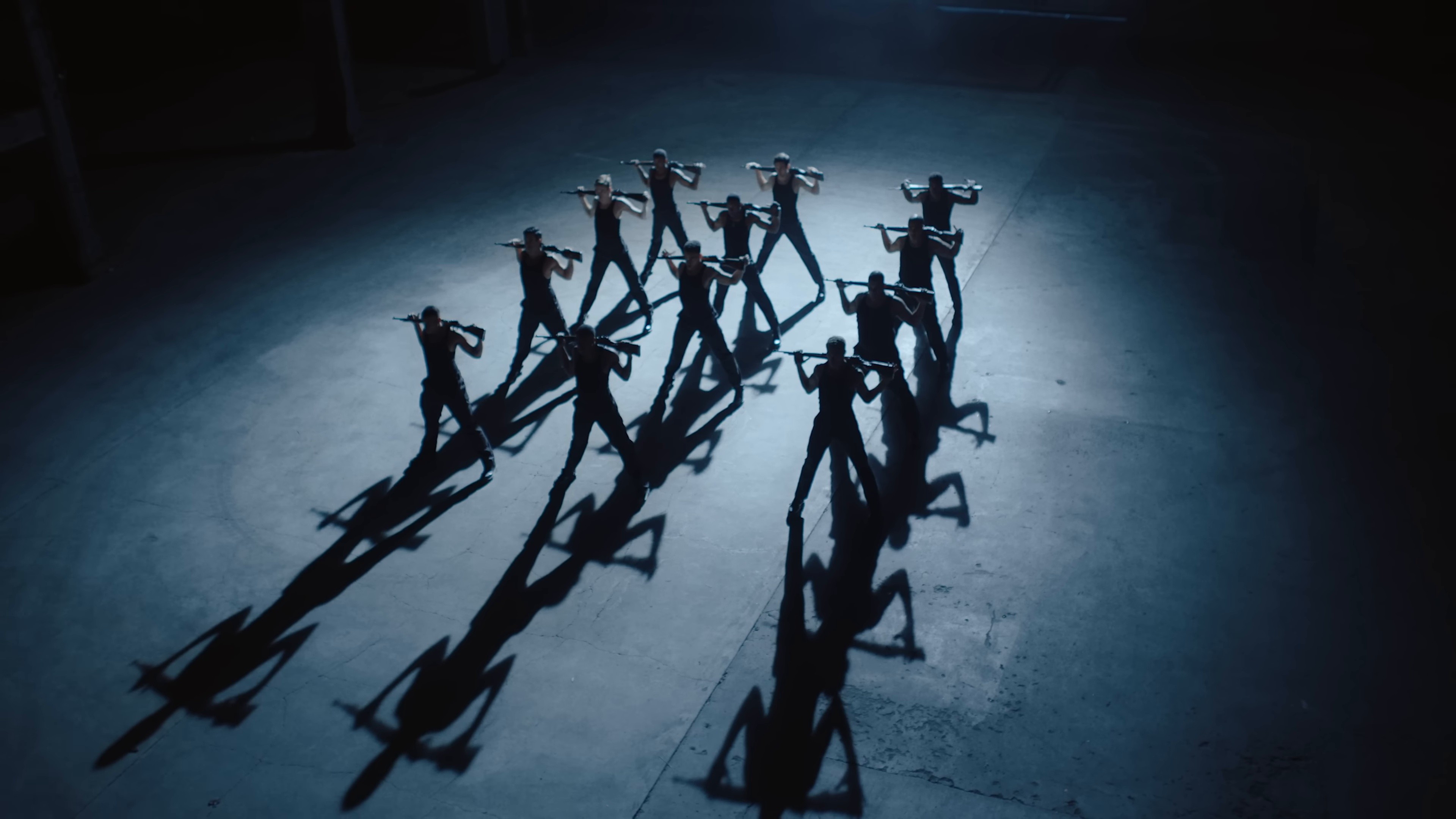 Burning Blue (2025) —  shot,  lighting