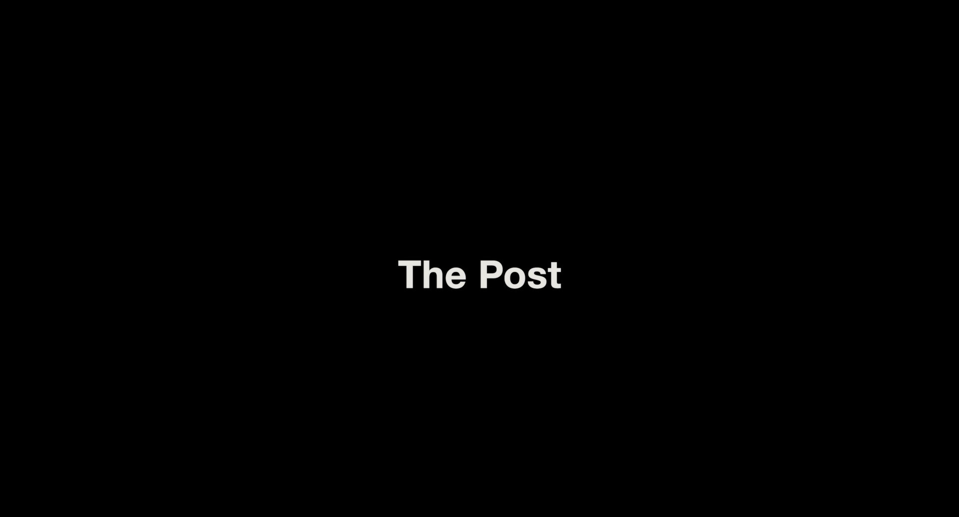 The Post (2017) —  shot,  lighting
