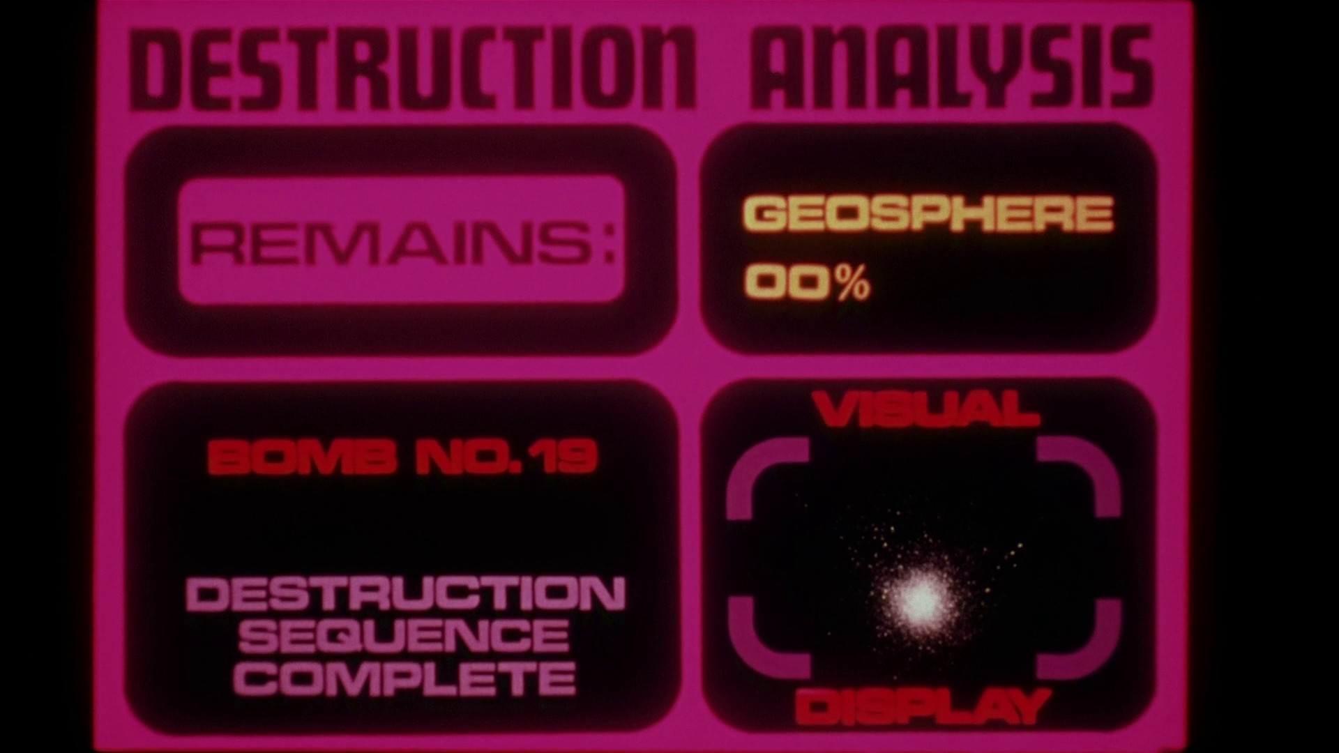 Dark Star (1974) —  shot,  lighting