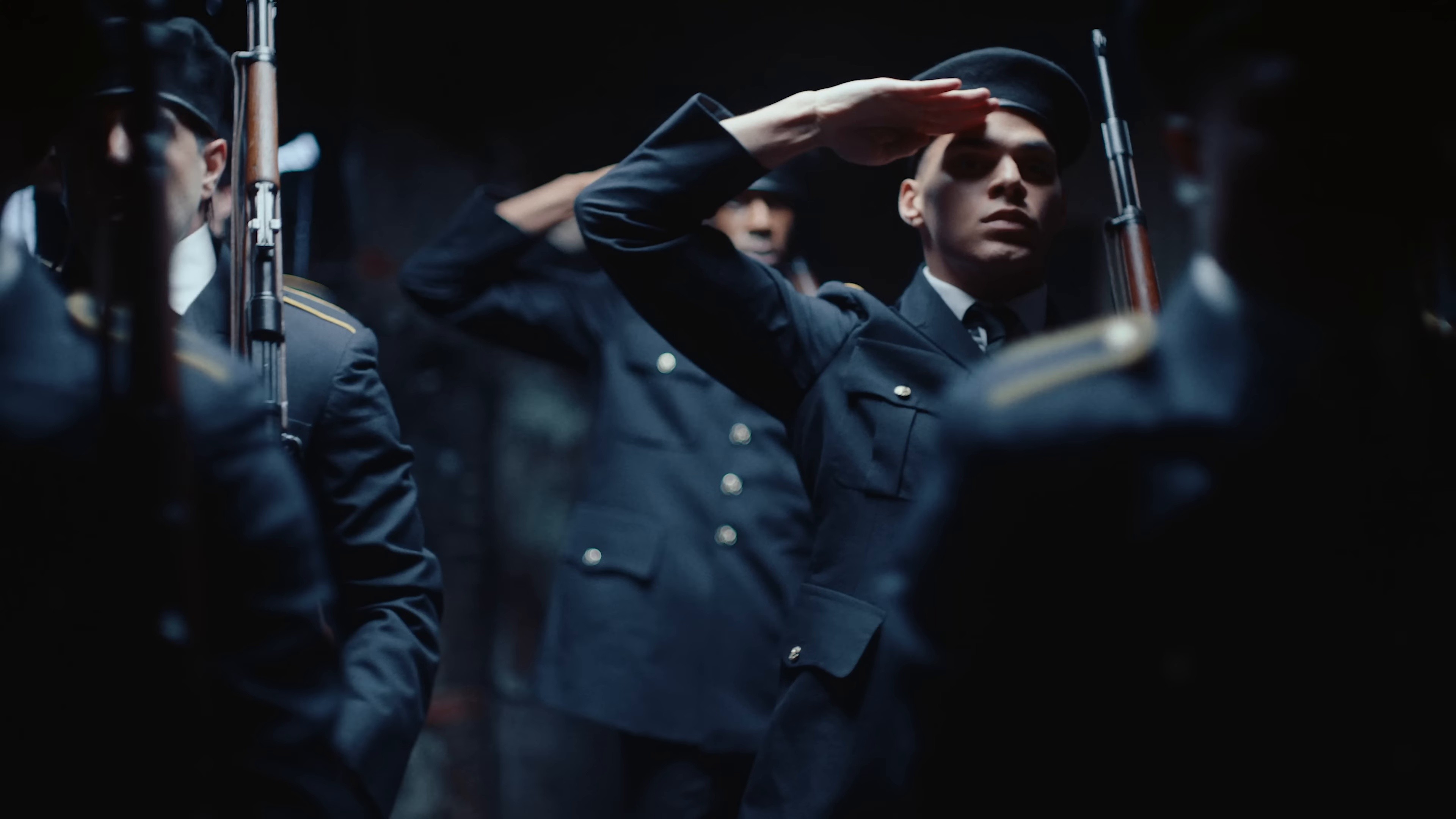 Burning Blue (2025) —  shot,  lighting