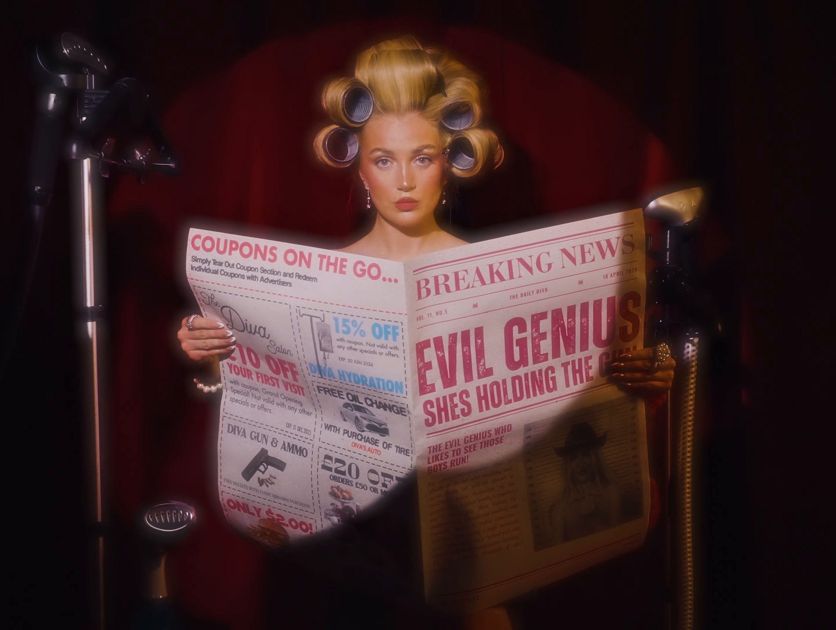 evil genius (2025) —  shot,  lighting