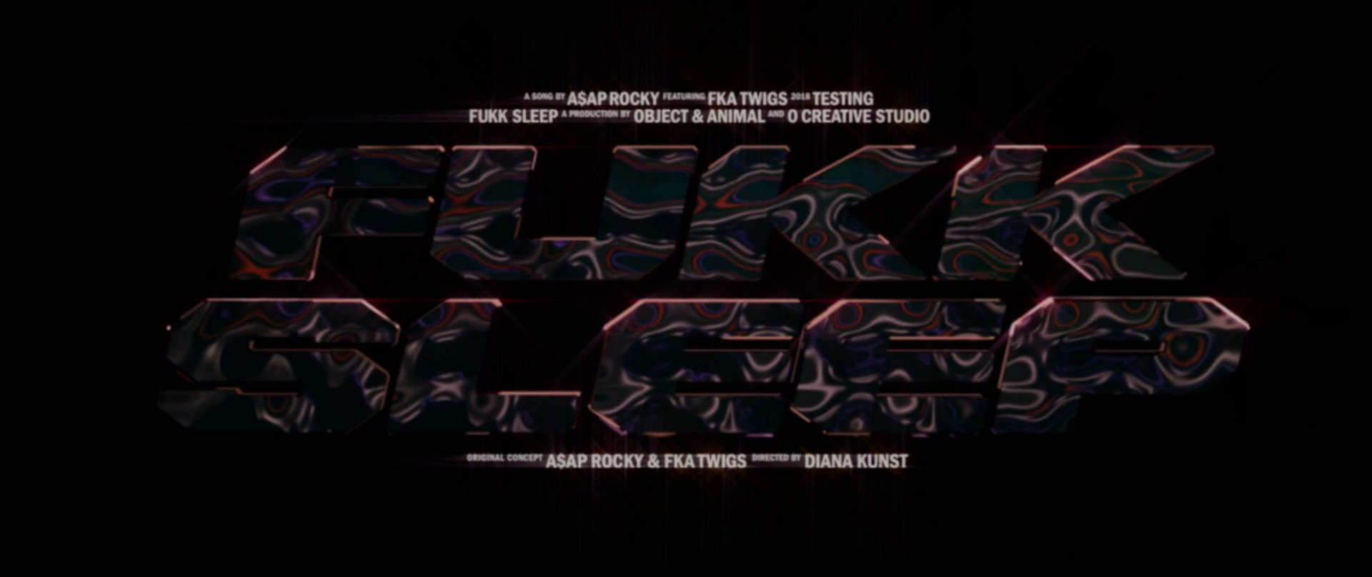 Fukk Sleep  (2018) —  shot,  lighting