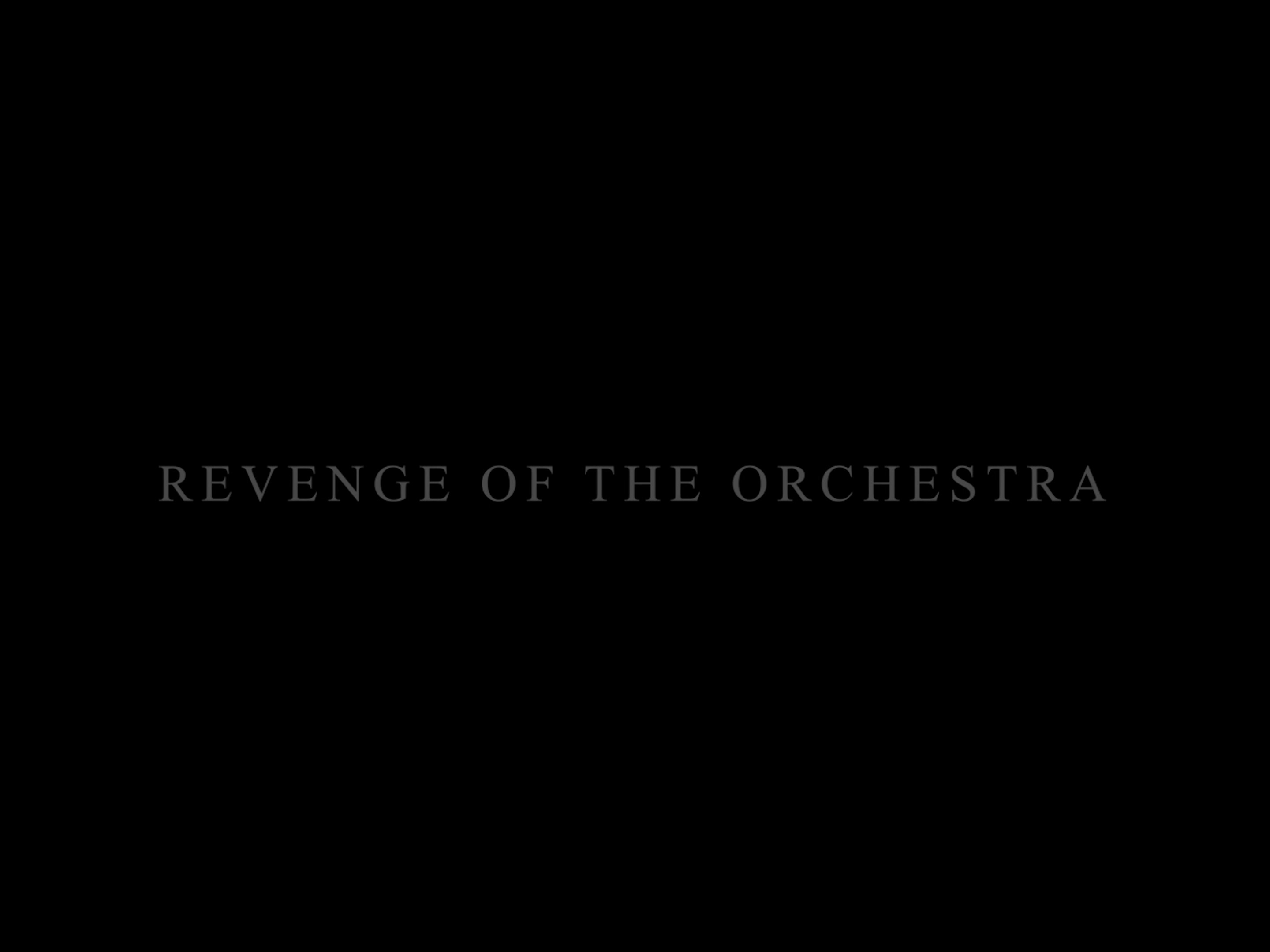 Revenge Of The Orchestra (2023) —  shot,  lighting