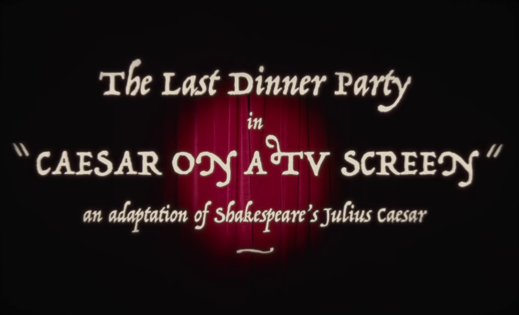 Caesar on a TV Screen (2024) —  shot,  lighting