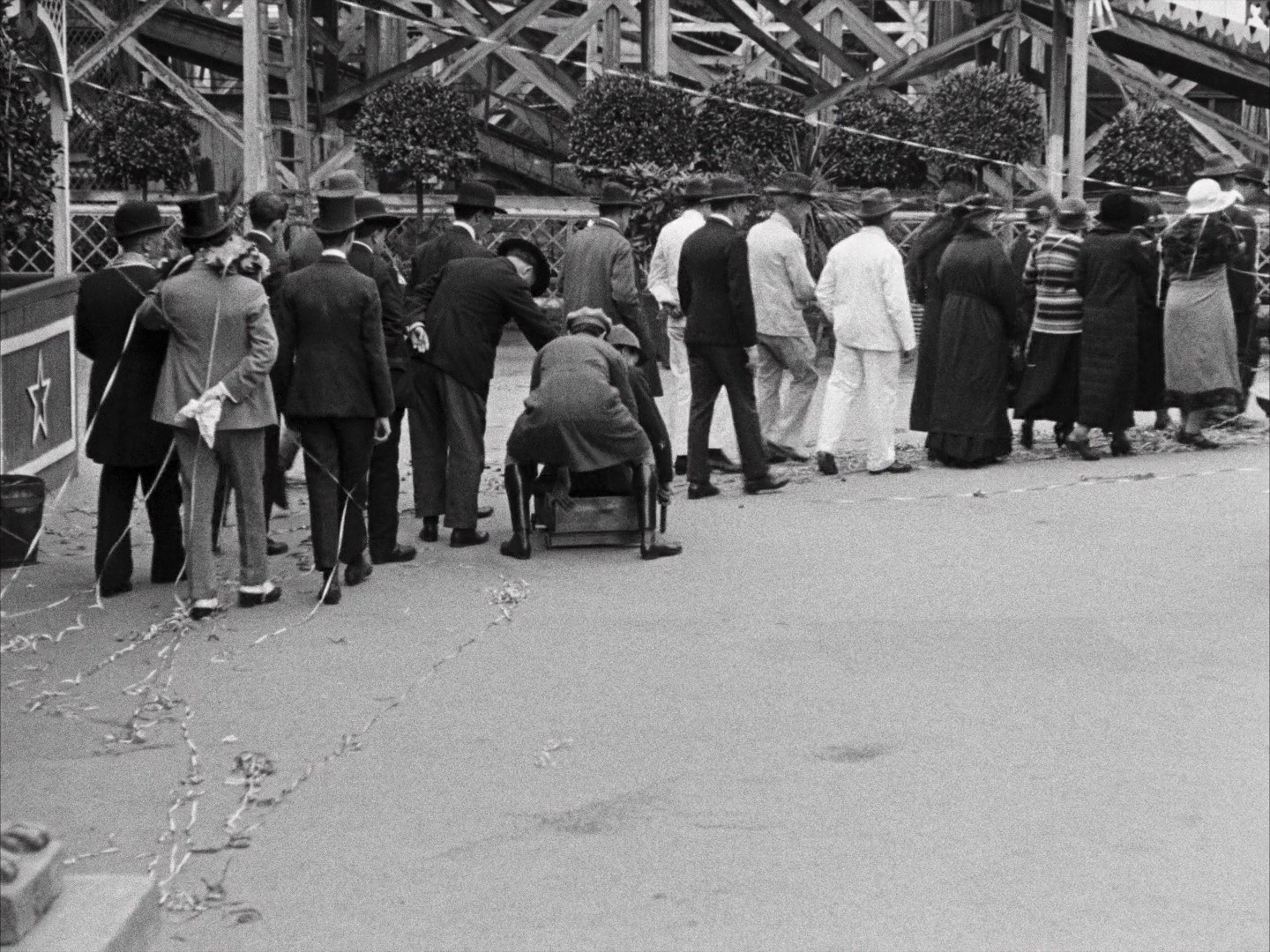 Entr'acte (1924) —  shot,  lighting