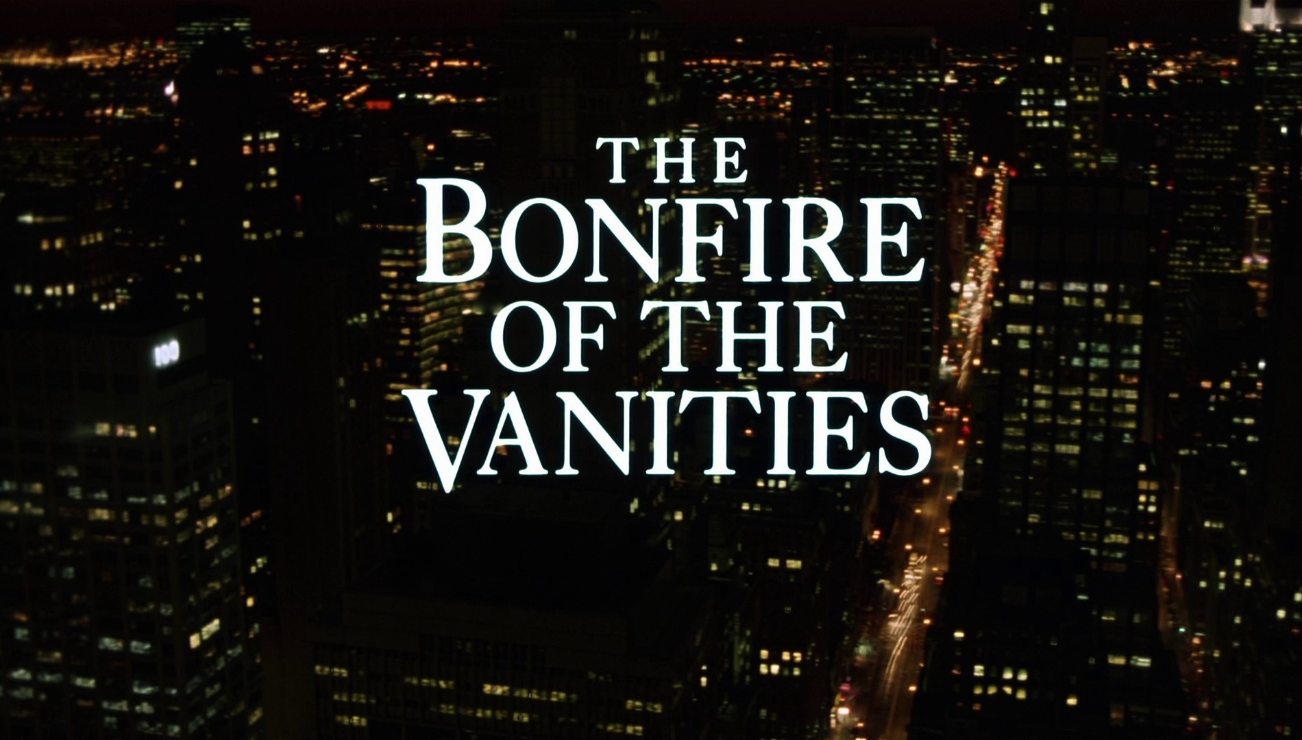 The Bonfire of the Vanities (1990) —  shot,  lighting