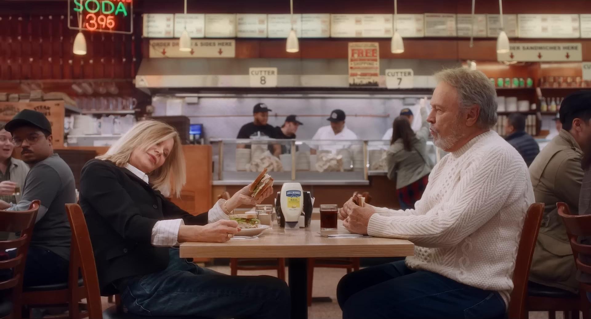 When Sally Met Hellmann's :30 - Super Bowl Commercial 2025 (2025) —  shot,  lighting