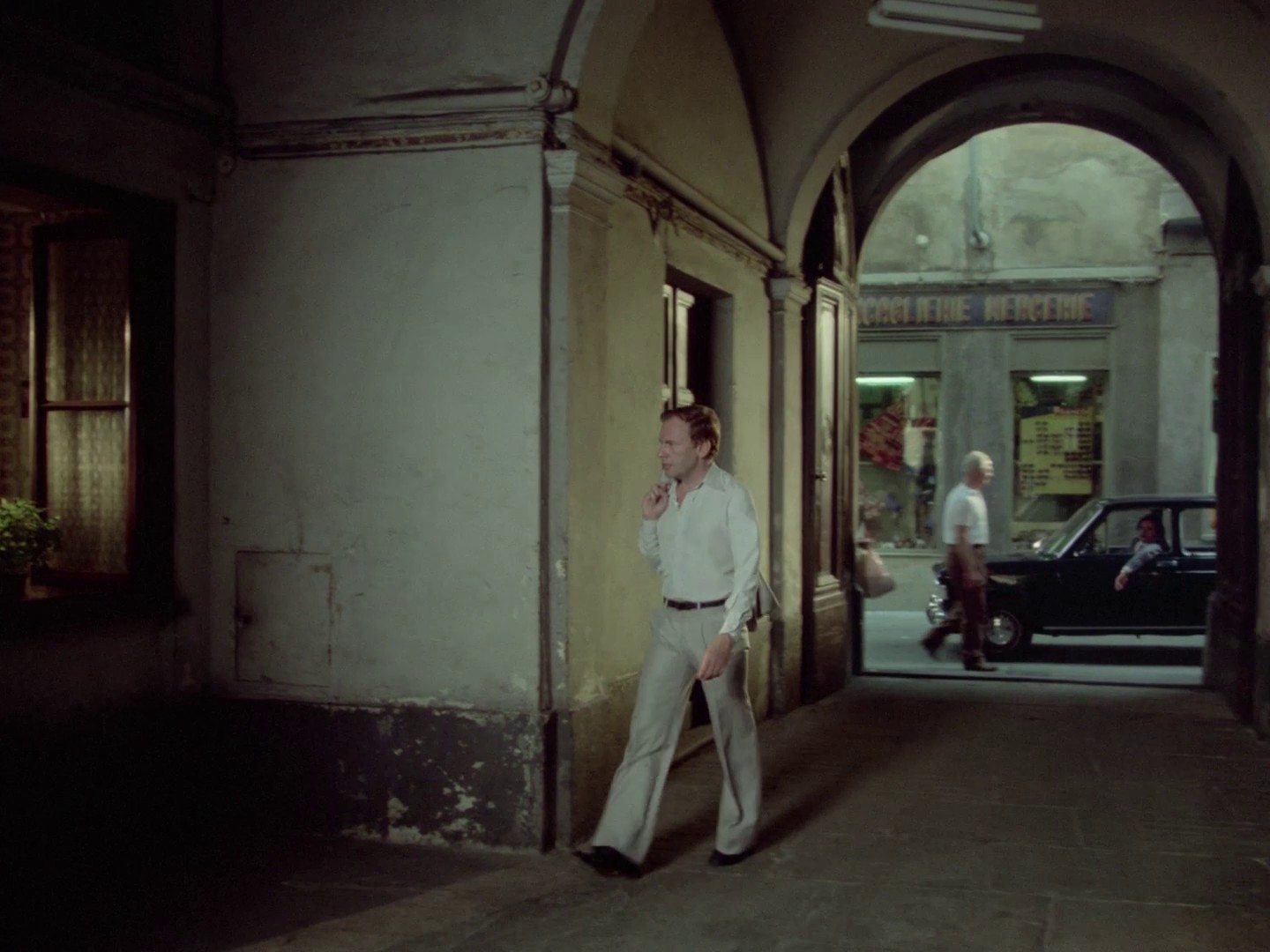 The Sunday Woman (1976) —  shot,  lighting