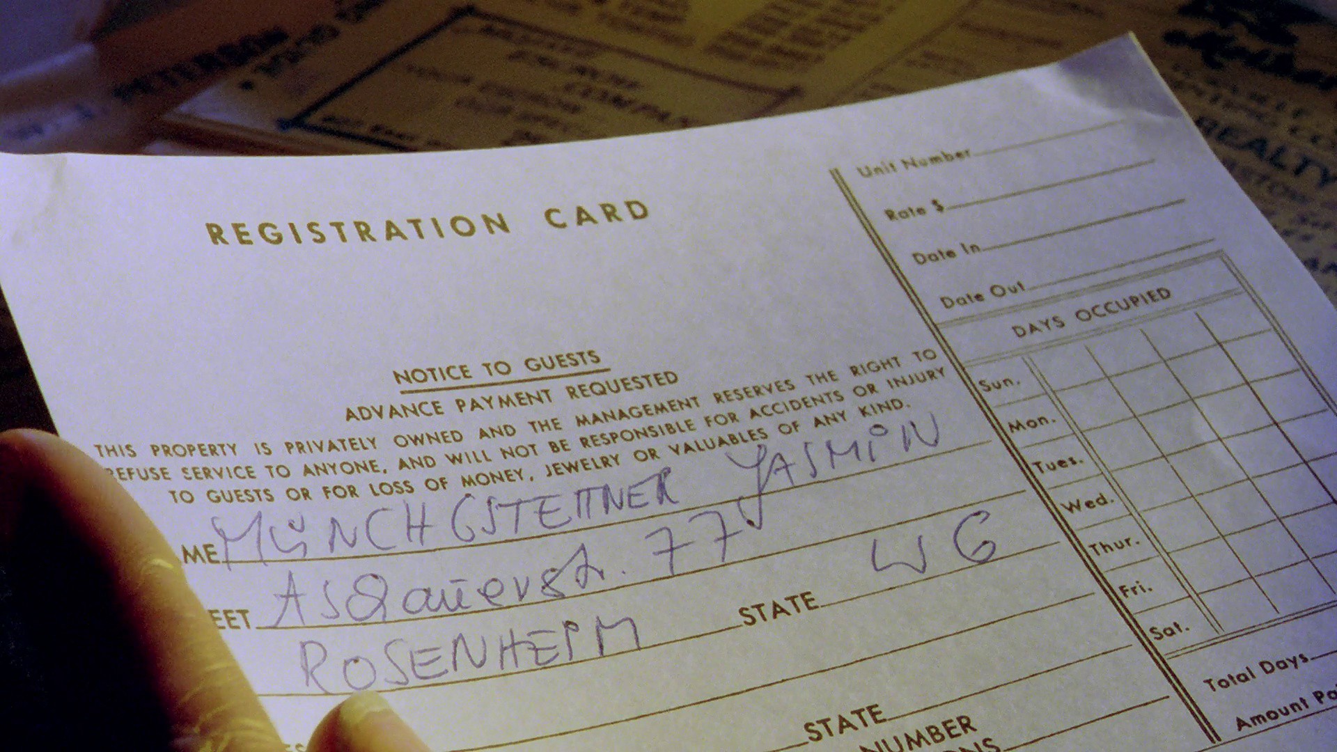 Bagdad Cafe (1987) —  shot,  lighting