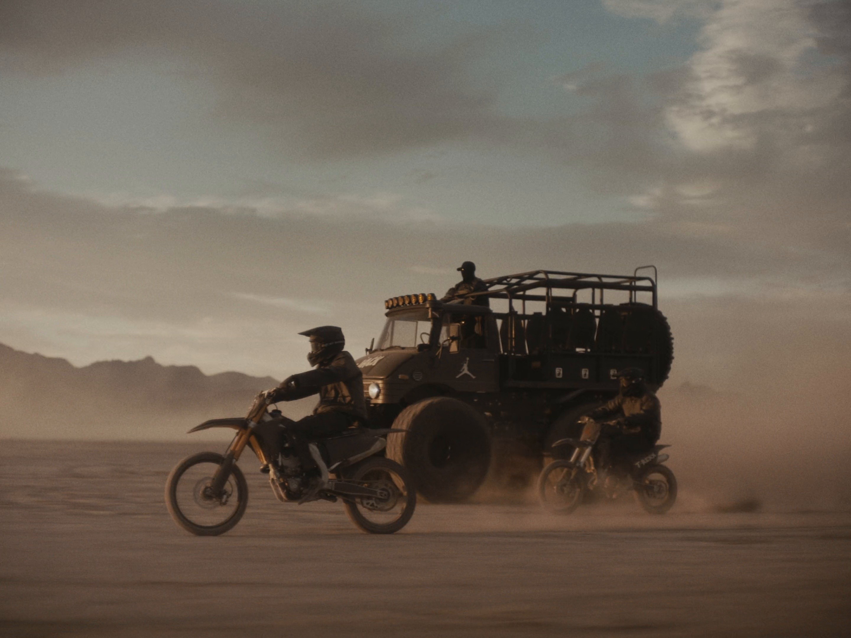 Travis Scott x Jumpman: T-REXX (2024) —  shot,  lighting