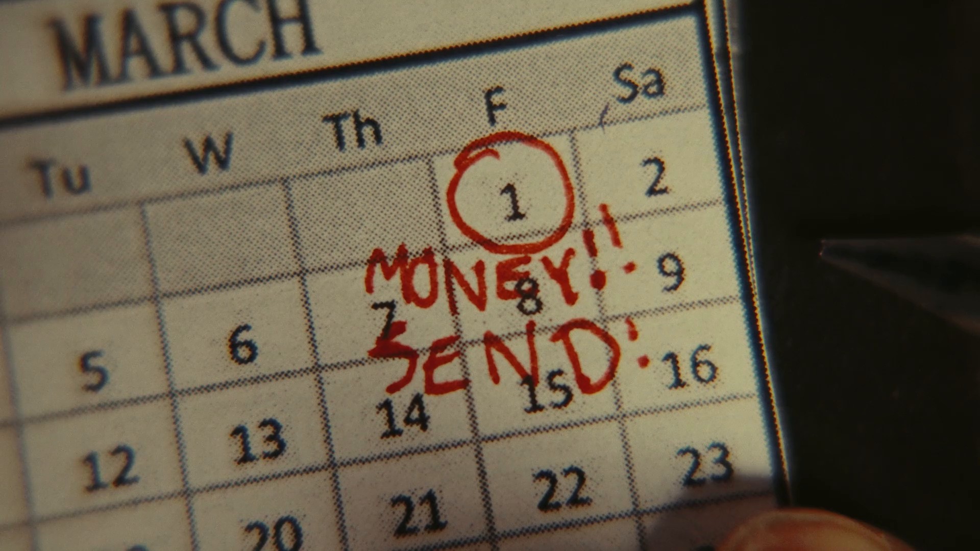 The Money Transfer (2024) —  shot,  lighting