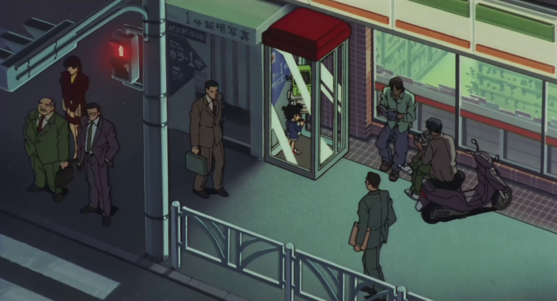 Detective Conan: The Time Bombed Skyscraper (1997) —  shot,  lighting