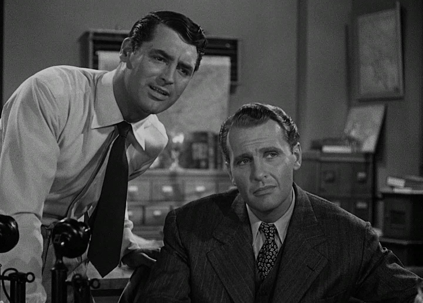 His Girl Friday (1940) —  shot,  lighting