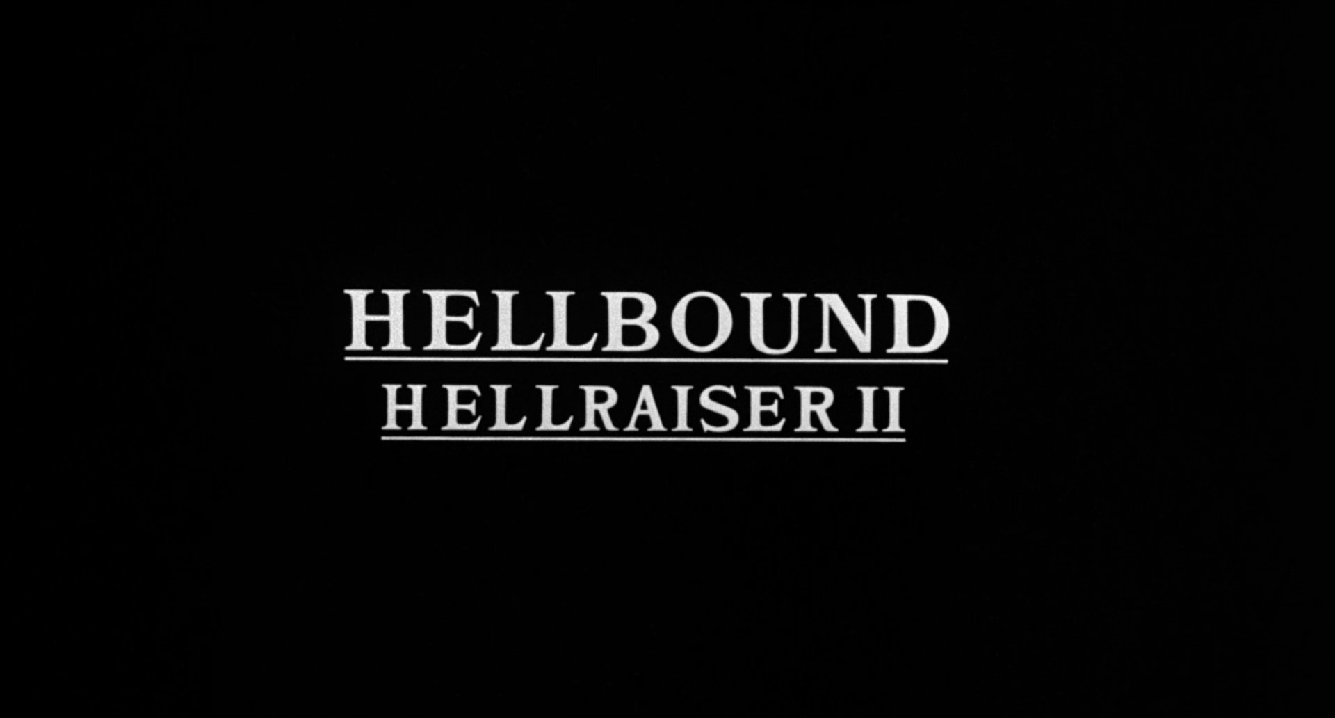 Hellbound: Hellraiser II (1988) —  shot,  lighting