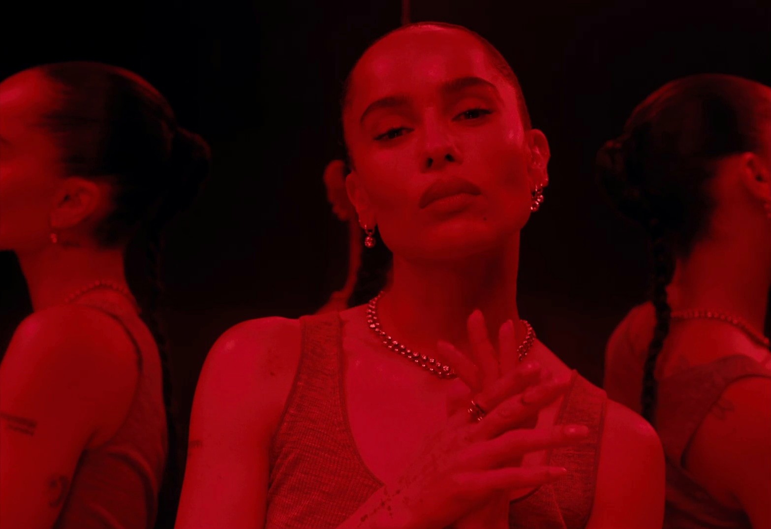 Zoë Kravitz for Jessica McCormack (2024) —  shot,  lighting
