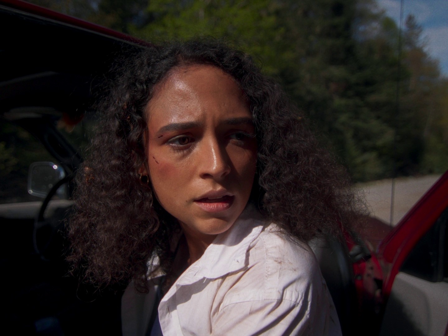 In a Violent Nature (2024) —  shot,  lighting