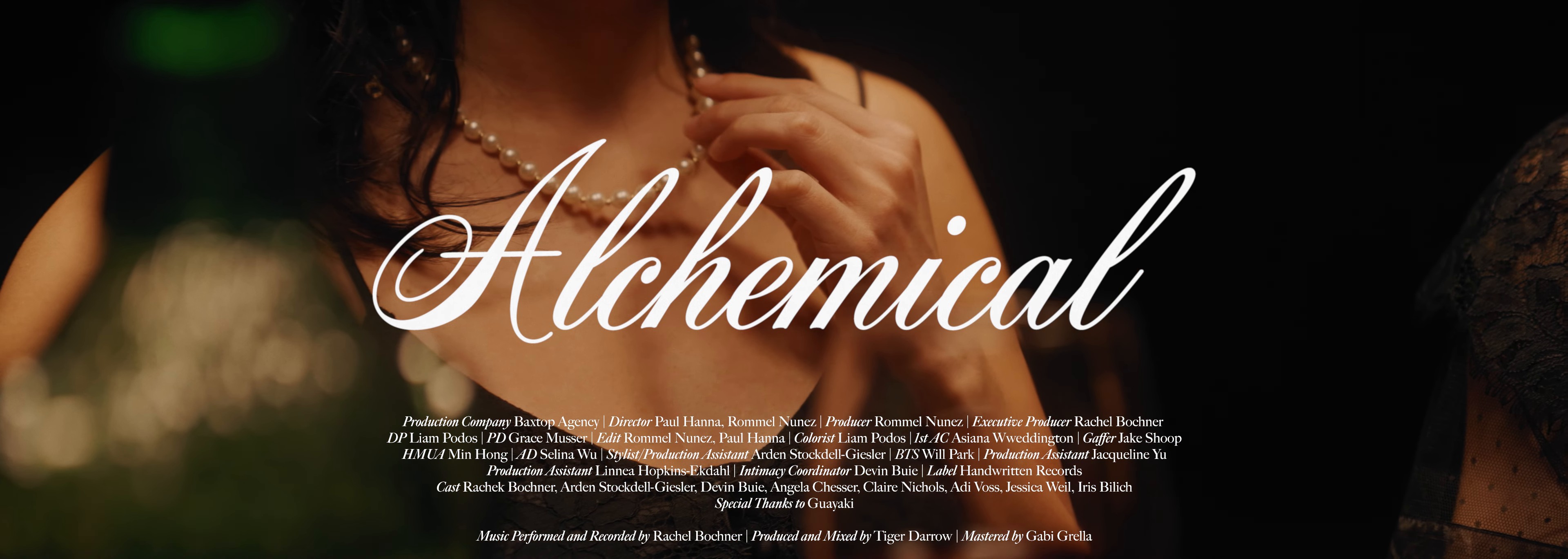 Alchemical (2024) —  shot,  lighting