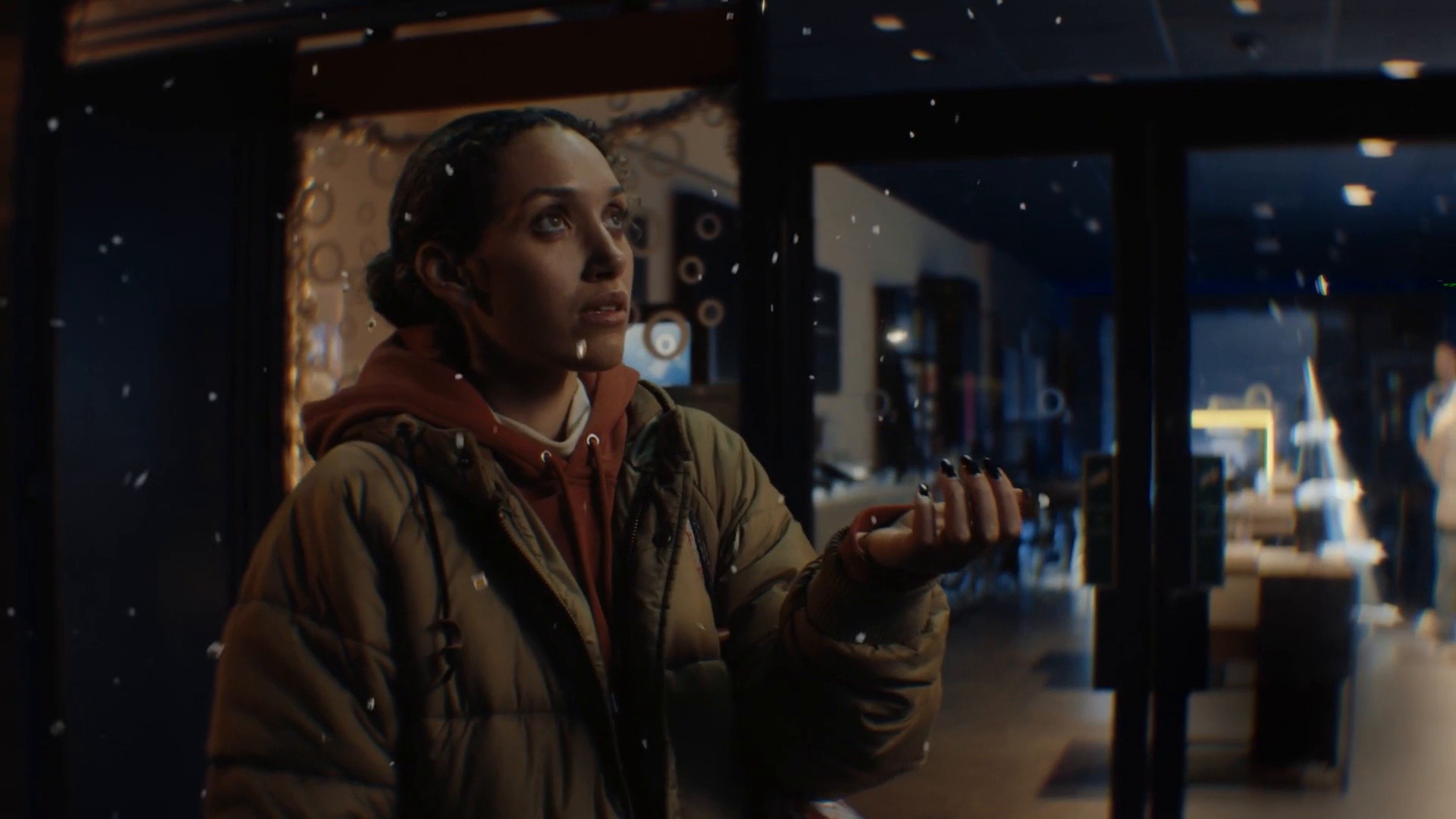 O2 - Snowing SIMS (2024) —  shot,  lighting