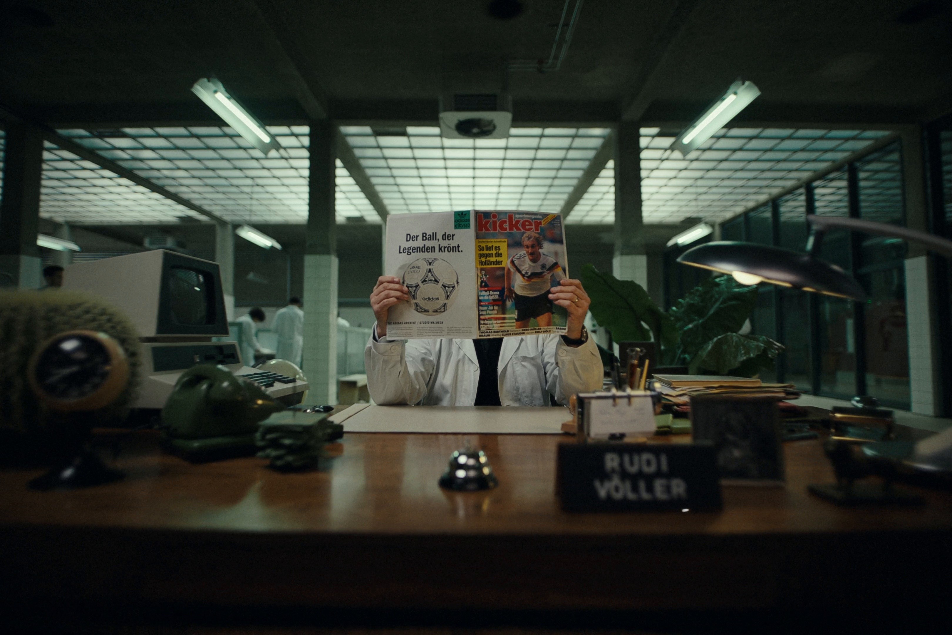 adidas x DFB | 125 Years Anniversary Jersey – "The Fabric of Legends" (2025) —  shot,  lighting