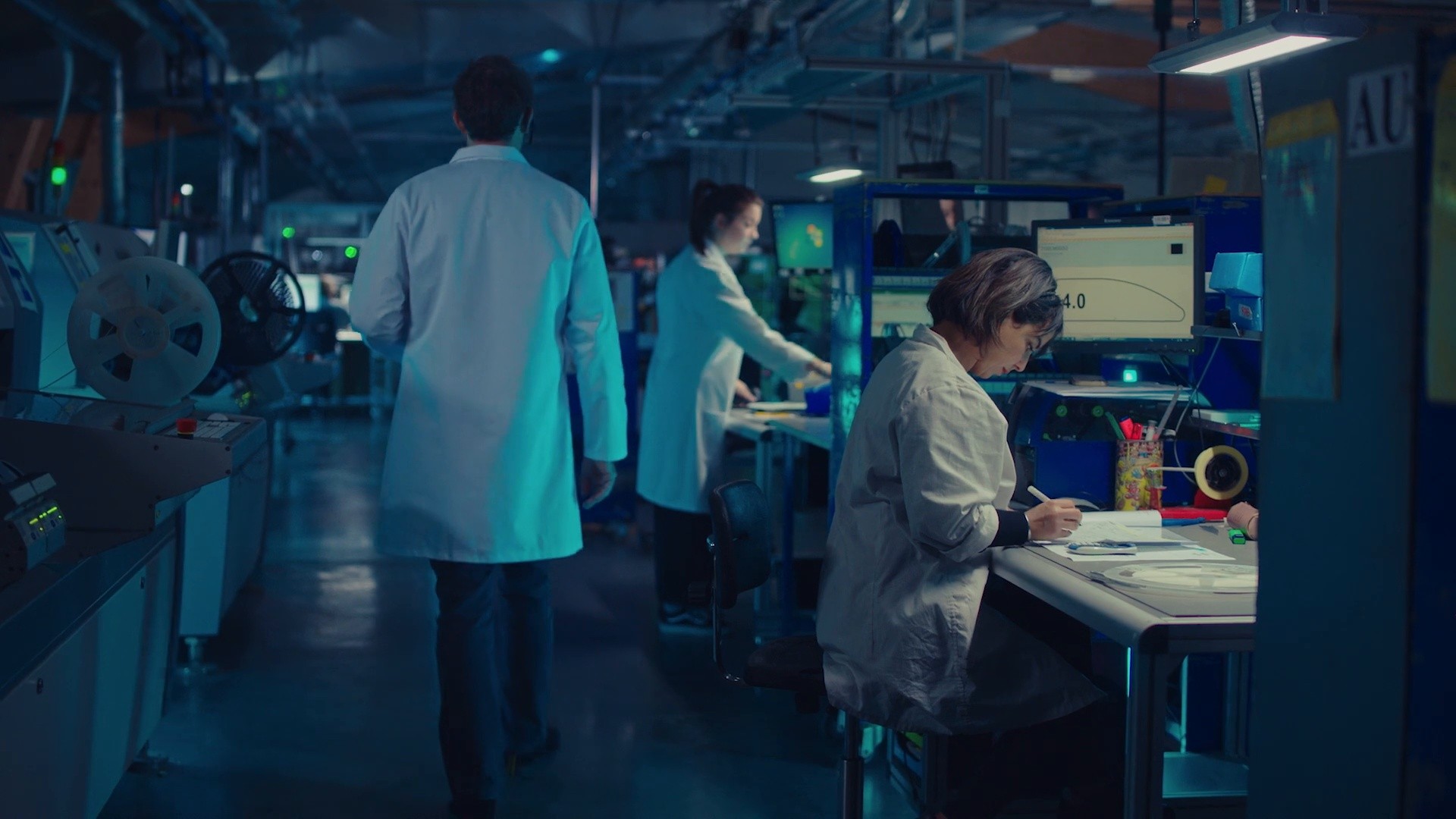 Orange 5G Industrie 4.0 (2023) —  shot,  lighting