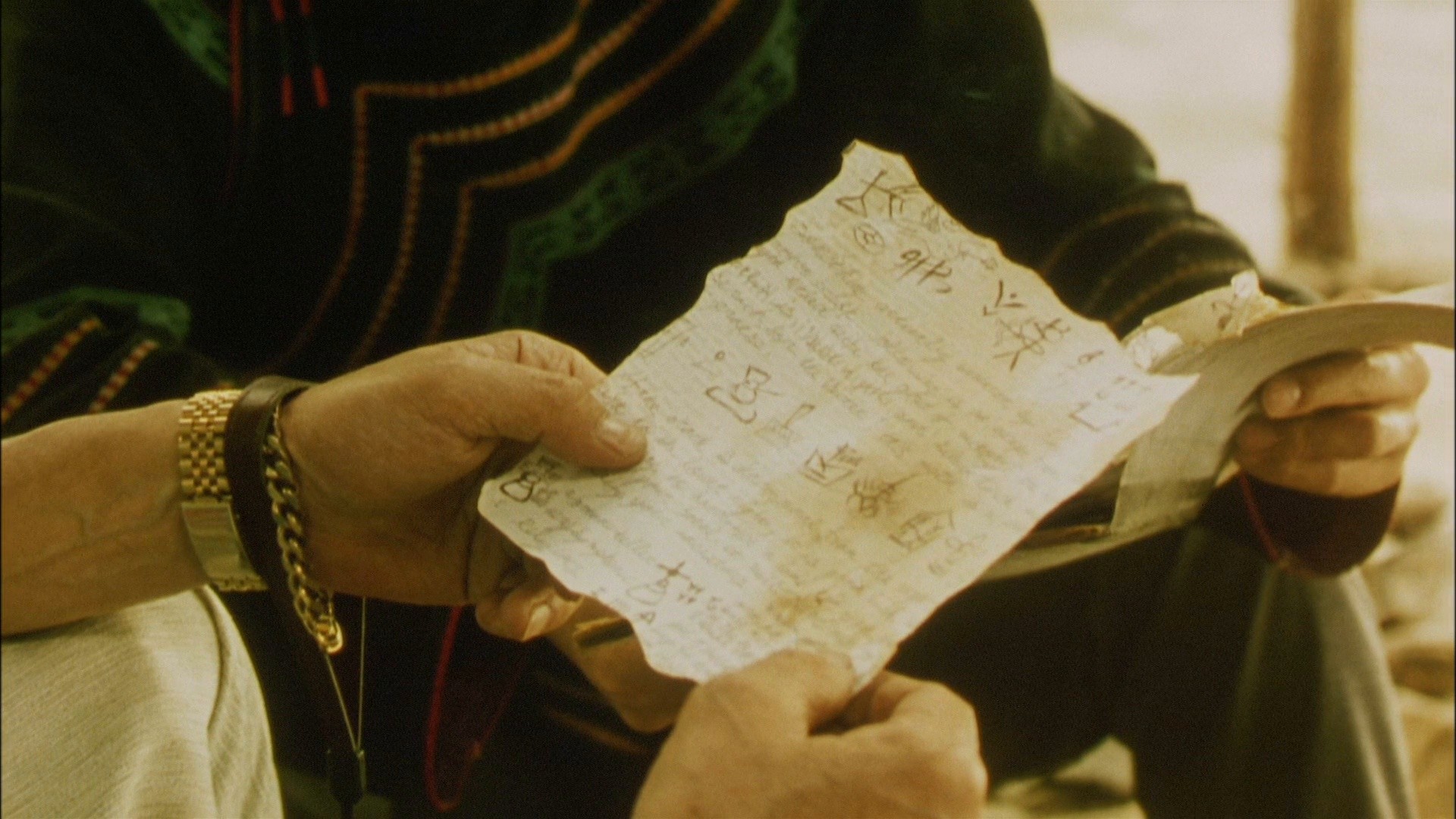 The Bird People in China (1998) —  shot,  lighting