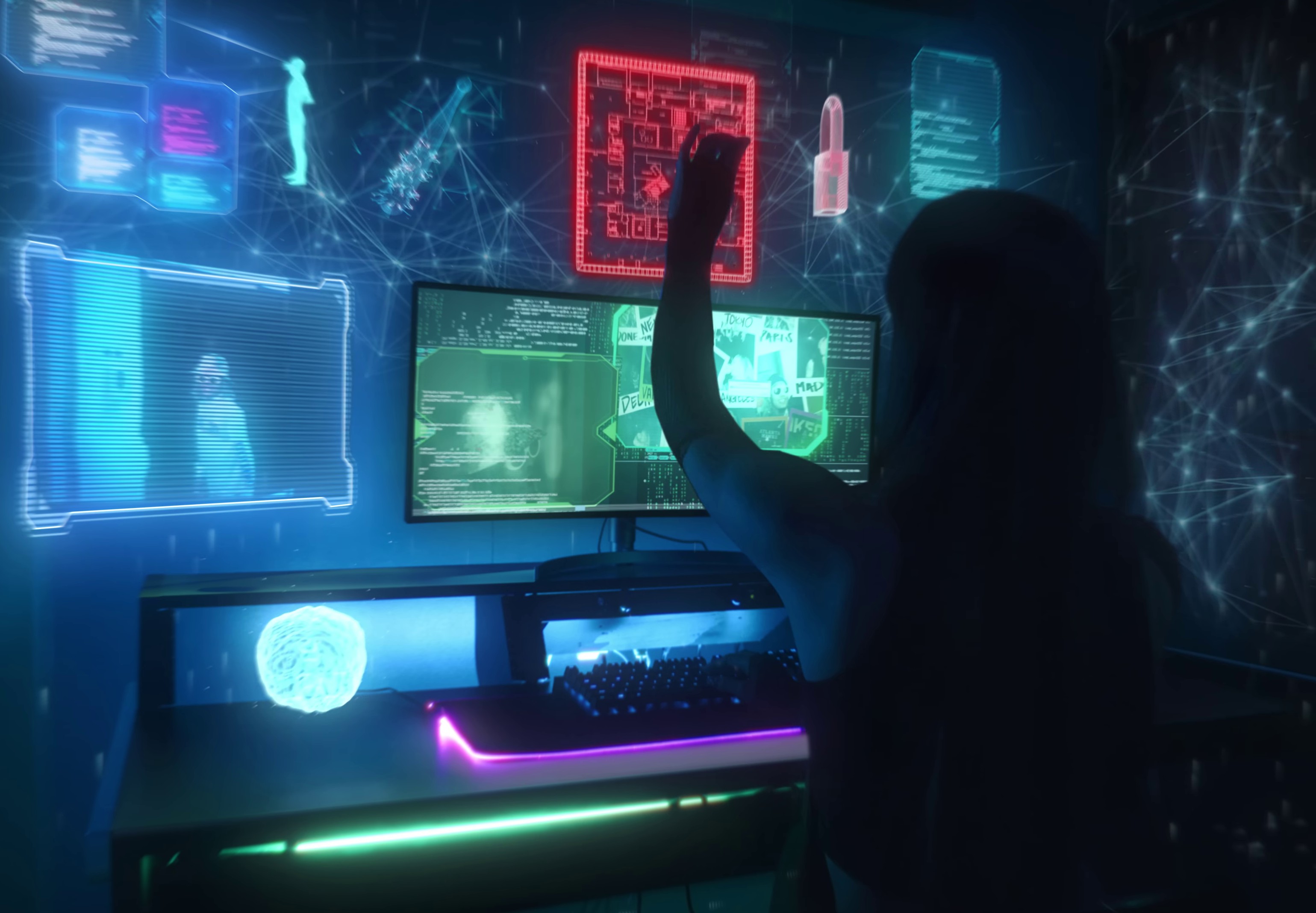 Mosh Pit (2022) —  shot,  lighting