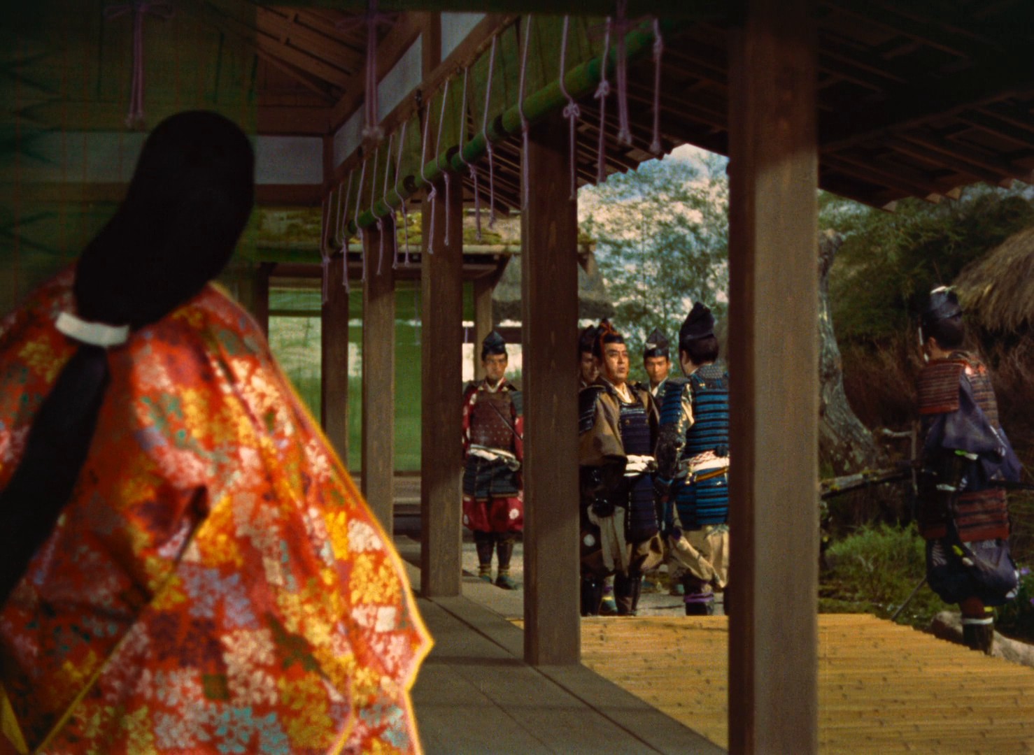 Gate of Hell (1953) —  shot,  lighting