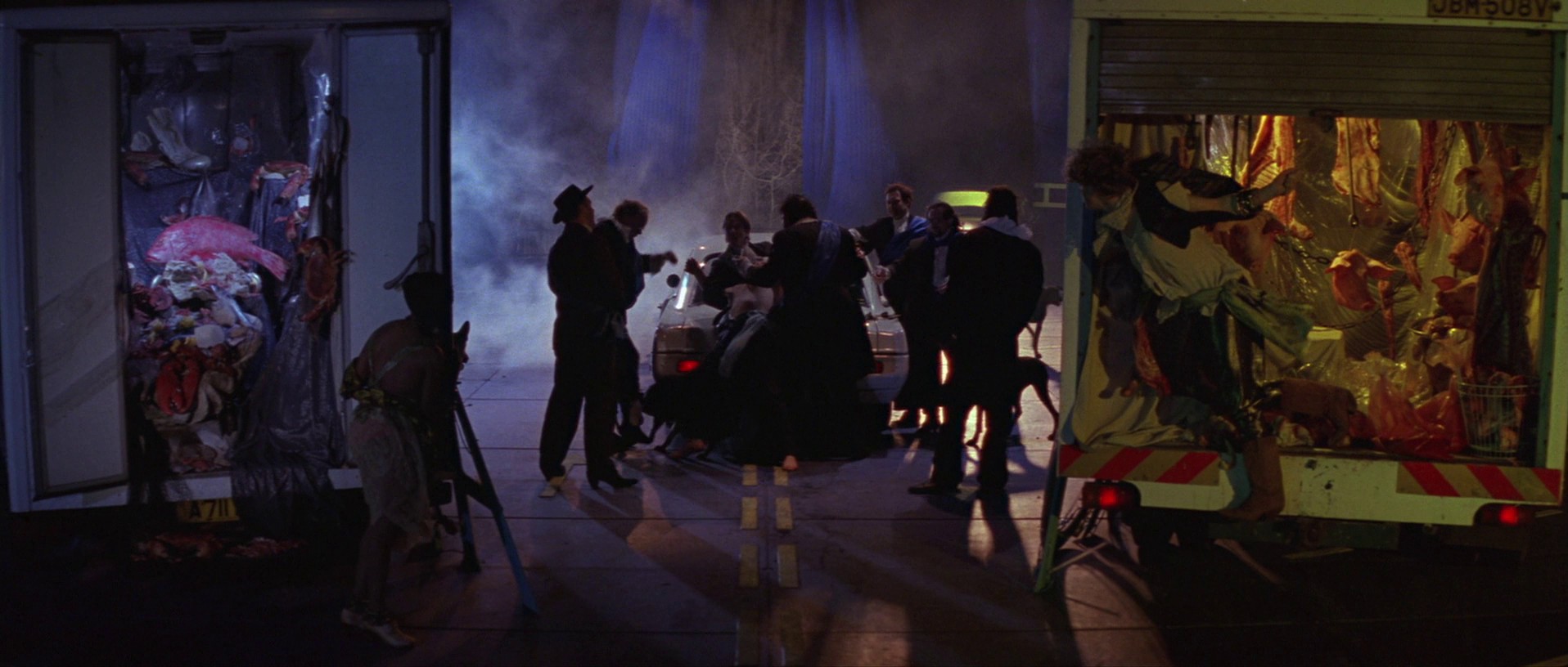 The Cook, the Thief, His Wife & Her Lover (1989) —  shot,  lighting