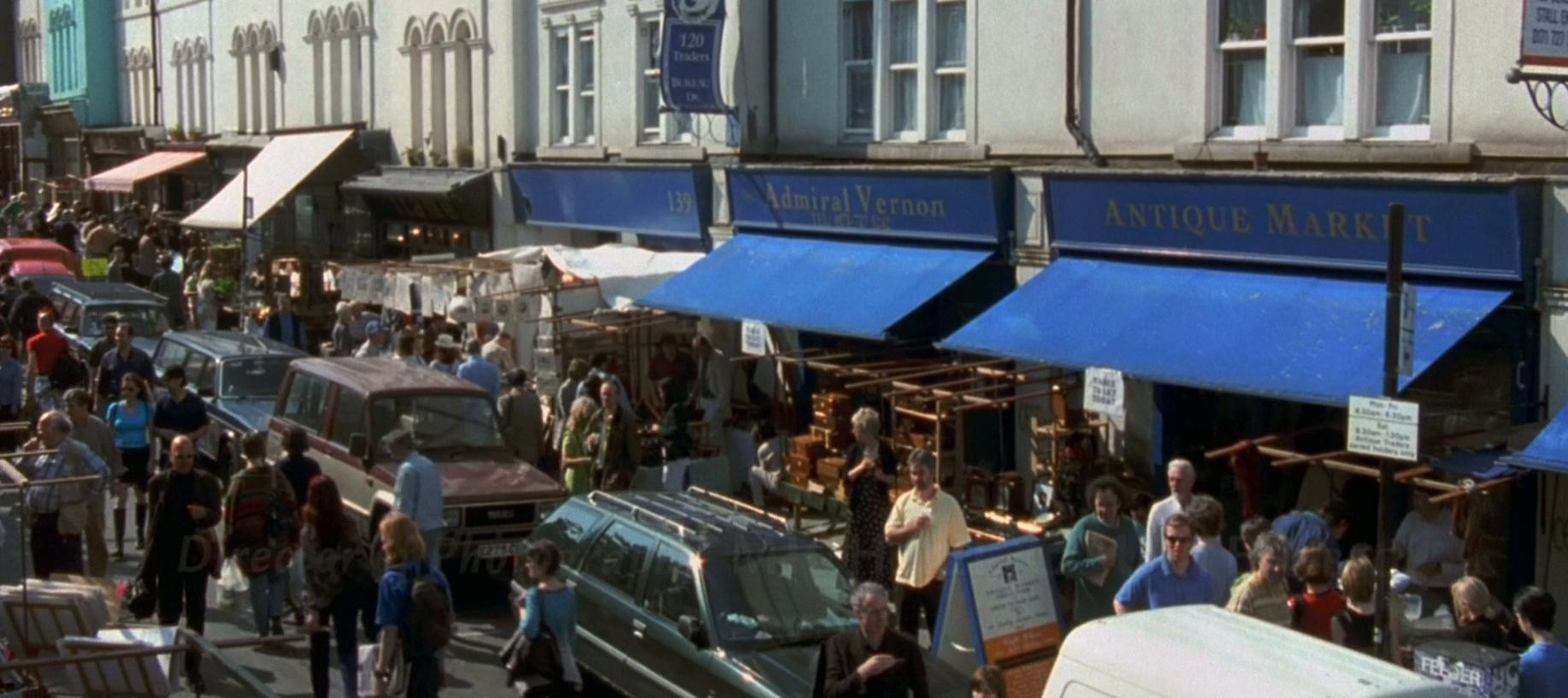 Notting Hill (1999) —  shot,  lighting