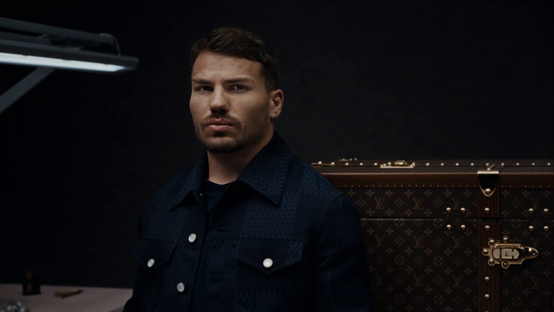 LOUIS VUITTON OLYMPIC GAMES ANTOINE DUPONT (2024) —  shot,  lighting