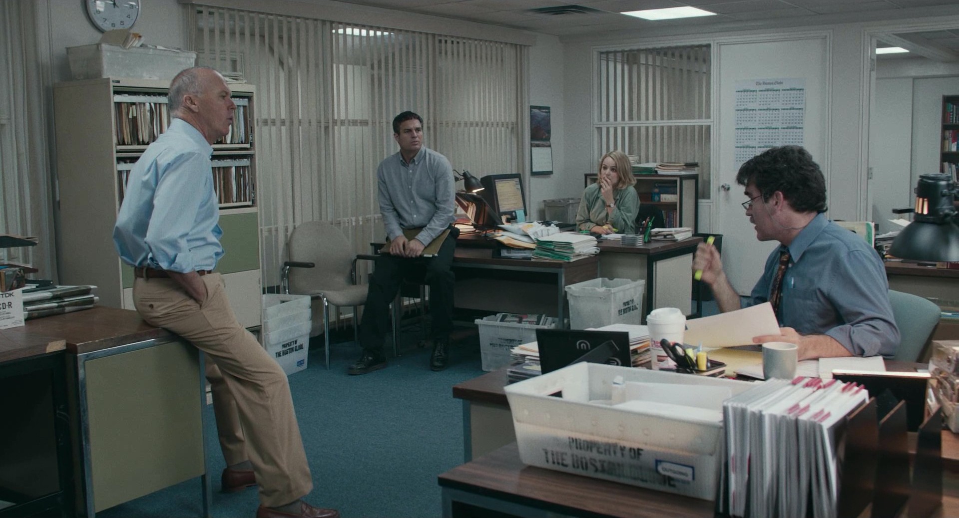 Spotlight (2015) —  shot,  lighting