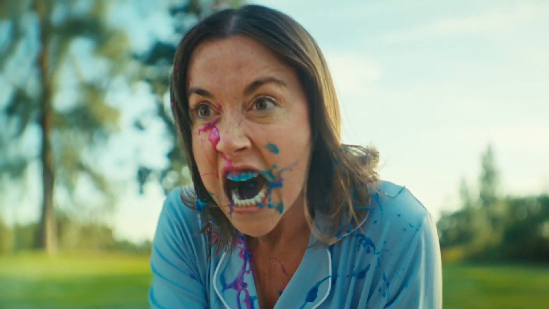 Kill Clowns In Your Dreams | Liquid Death (2025) —  shot,  lighting