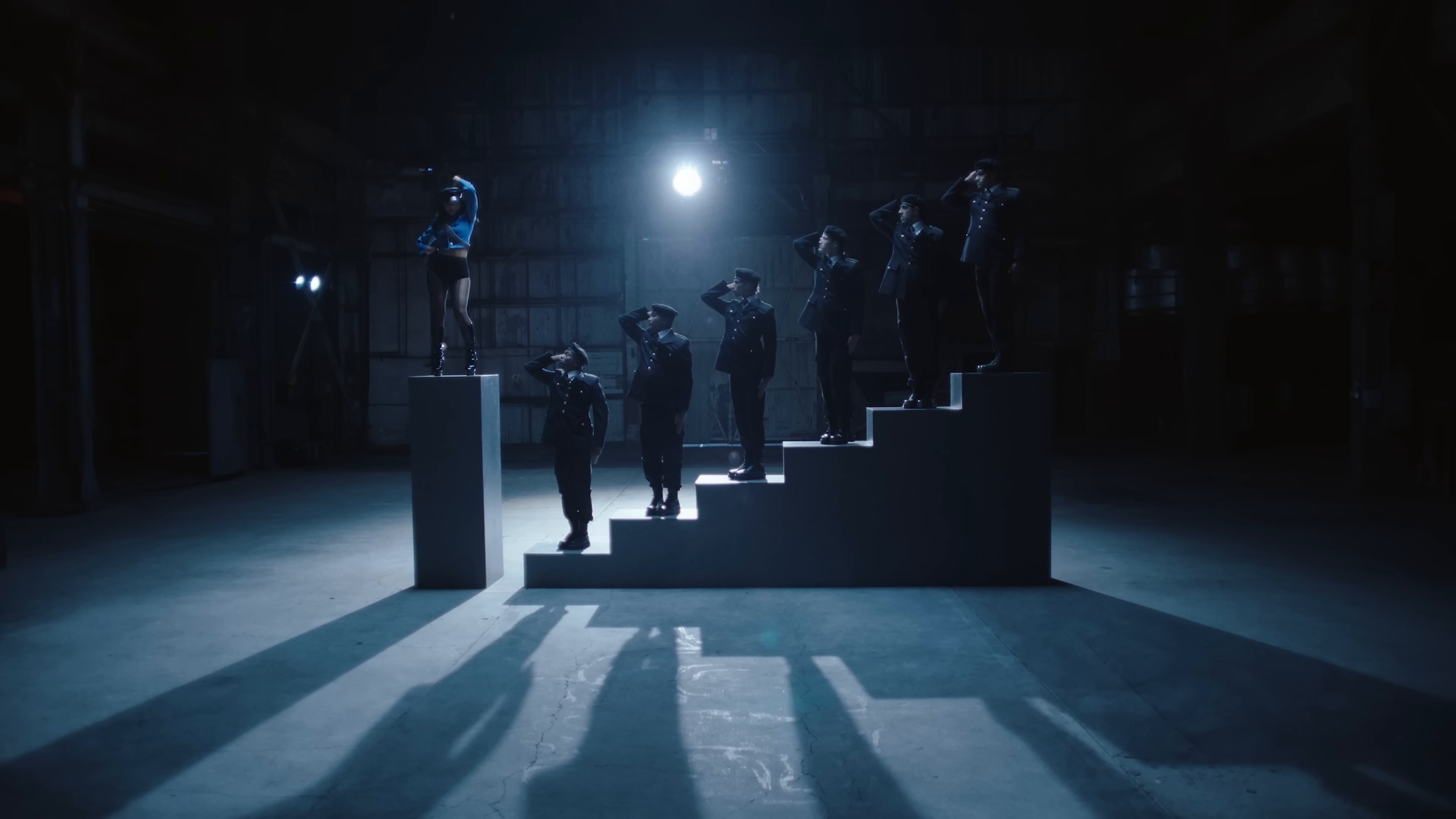 Burning Blue (2025) —  shot,  lighting