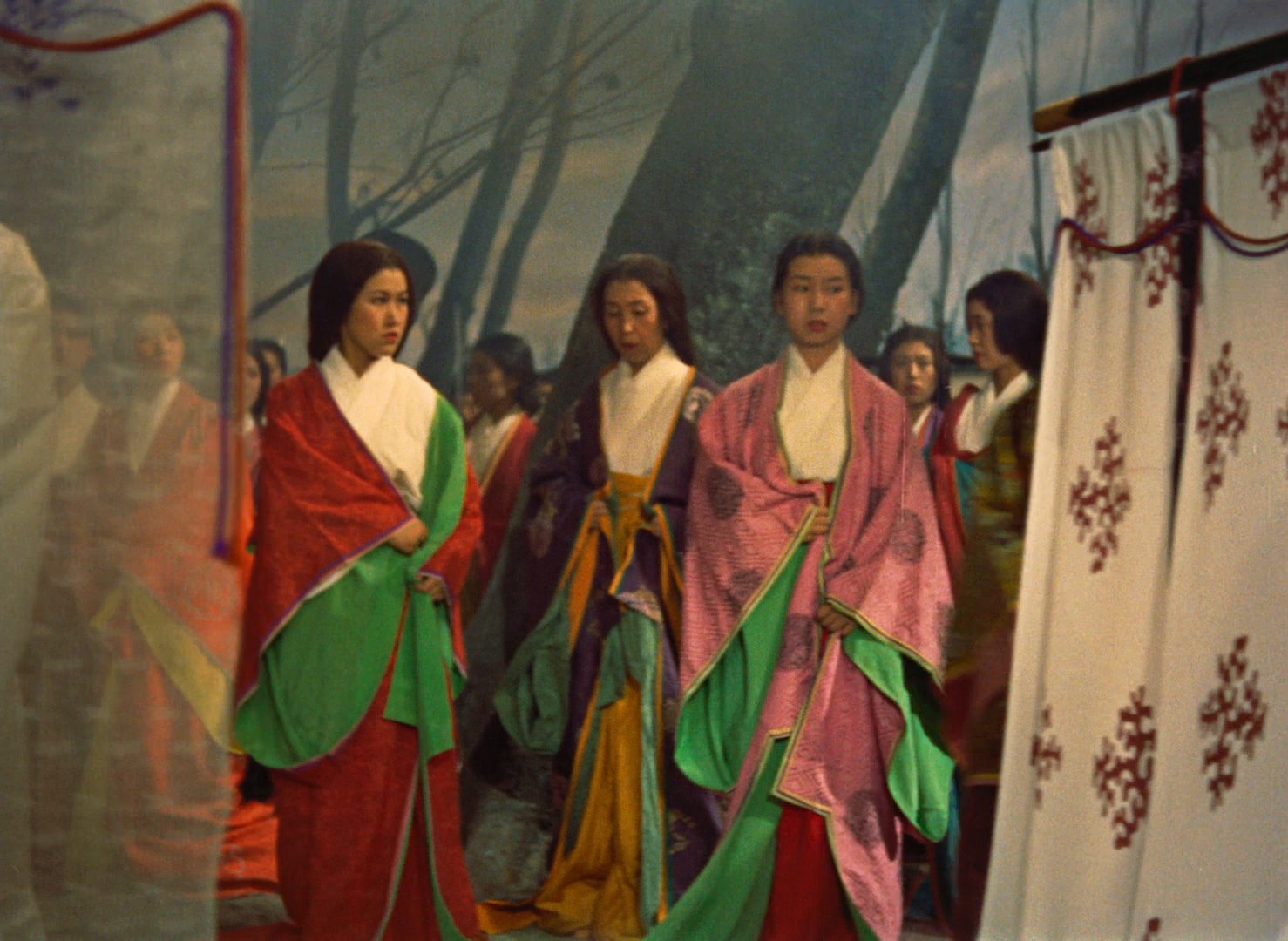 Gate of Hell (1953) —  shot,  lighting