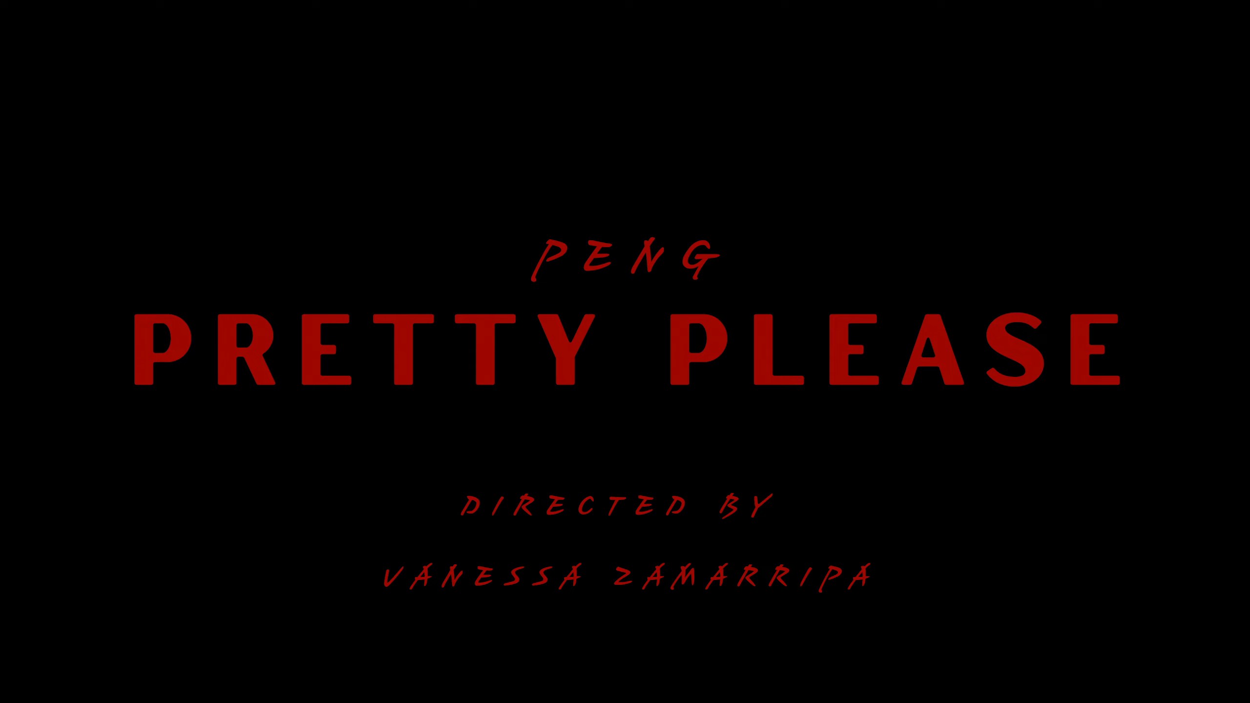 Pretty Please (2024) —  shot,  lighting
