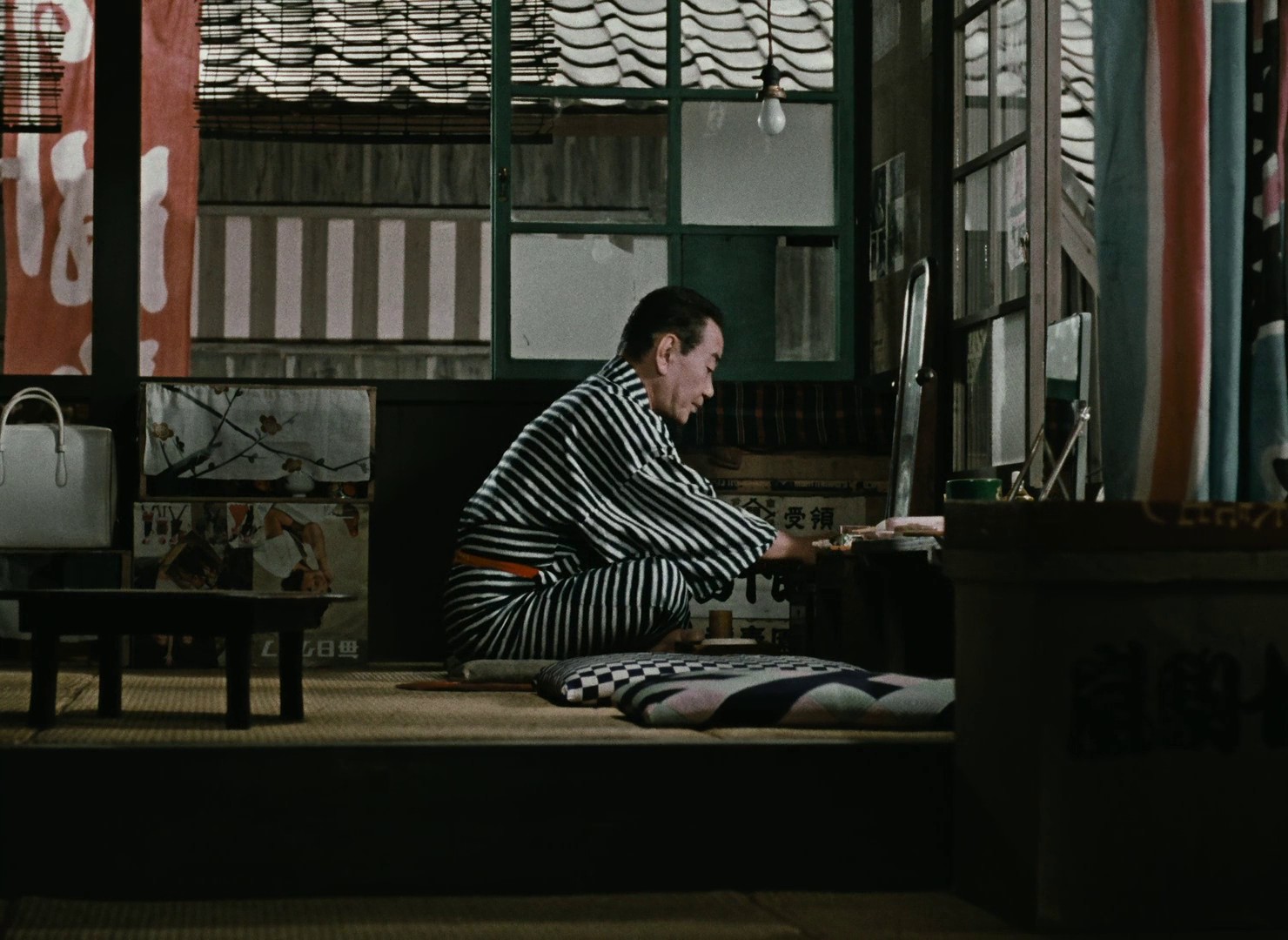 Floating Weeds (1959) —  shot,  lighting