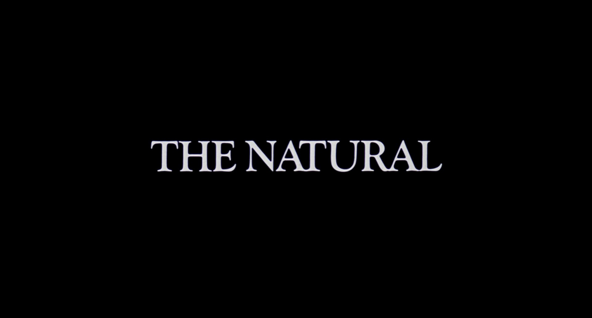 The Natural (1984) —  shot,  lighting