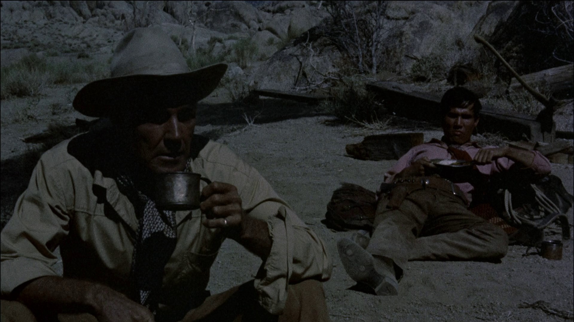 The Tall T (1957) —  shot,  lighting