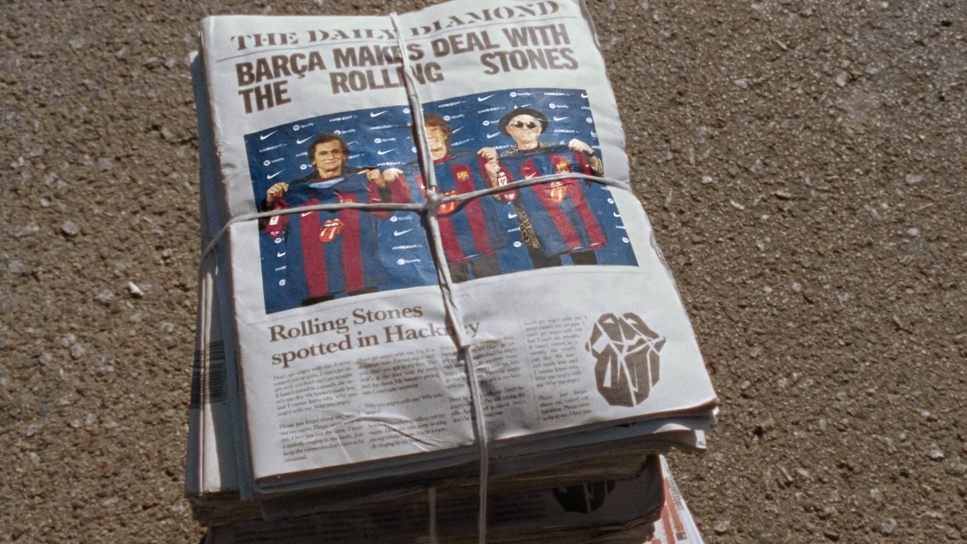 SPOTIFY - Rolling Stones (2023) —  shot,  lighting