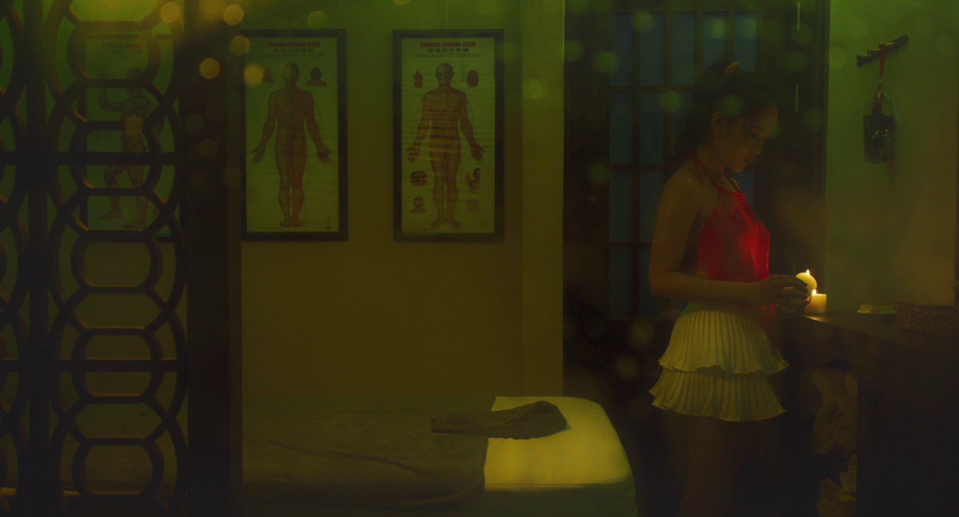 Inside the Yellow Cocoon Shell (2023) —  shot,  lighting