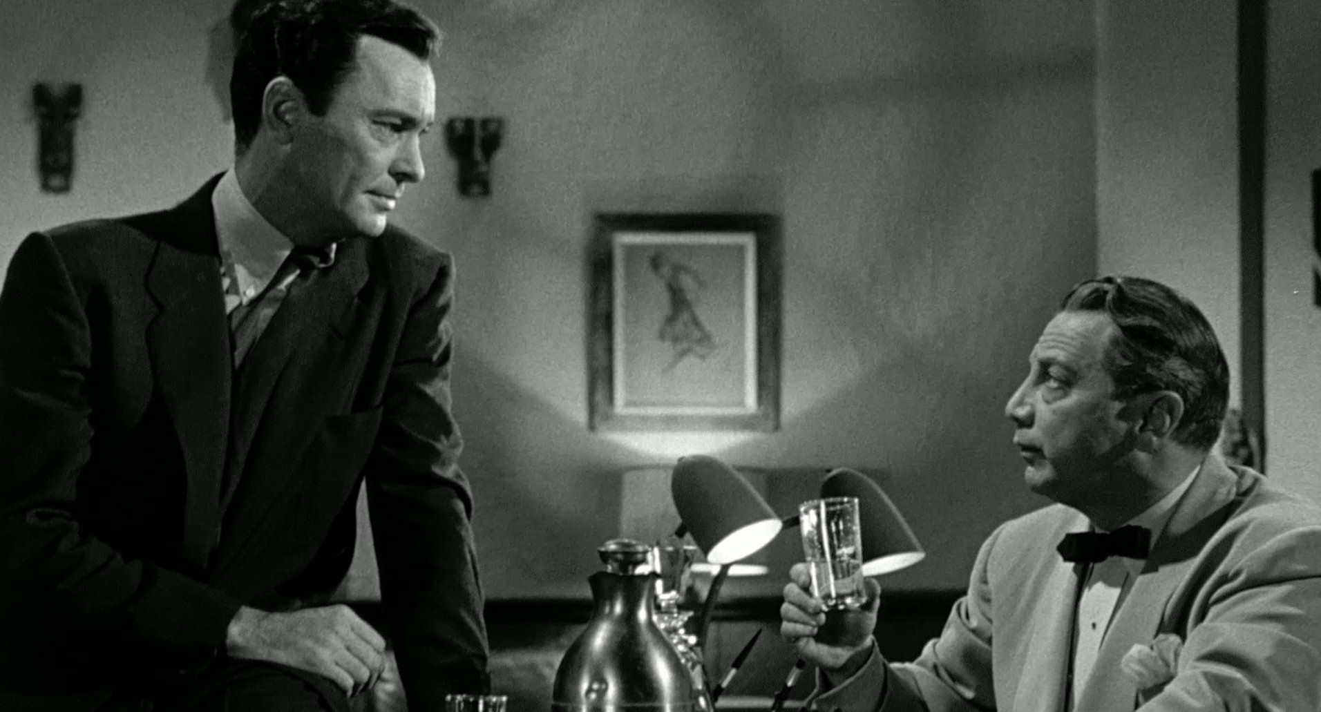 The Miami Story (1954) —  shot,  lighting