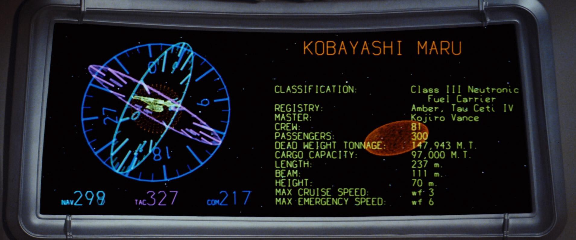 Star Trek II - The Wrath of Khan (1982) —  shot,  lighting