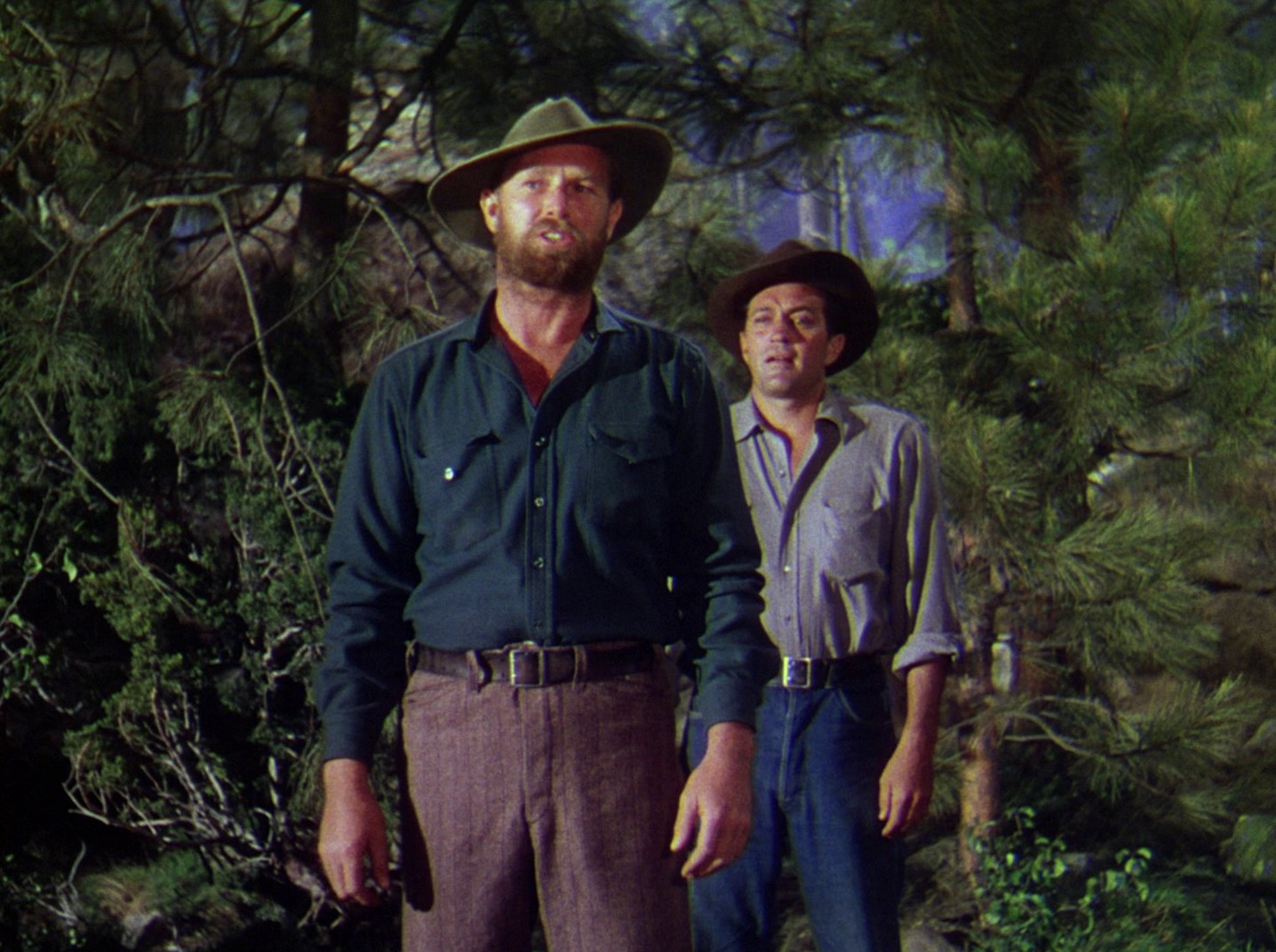 Denver and Rio Grande (1952) —  shot,  lighting