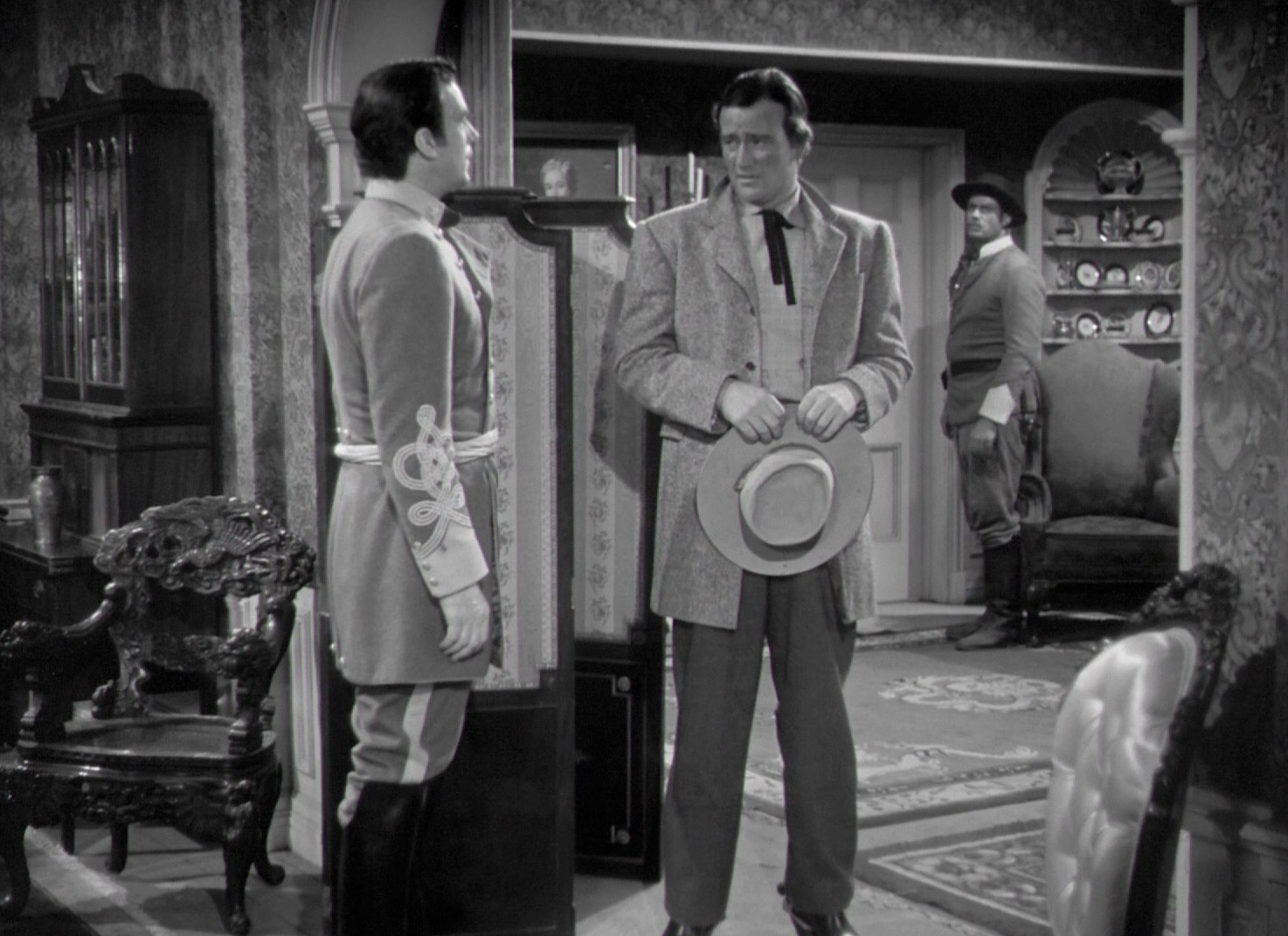 Dark Command (1940) —  shot,  lighting