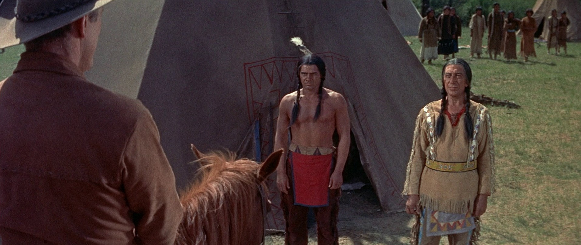 The Indian Fighter (1955) —  shot,  lighting